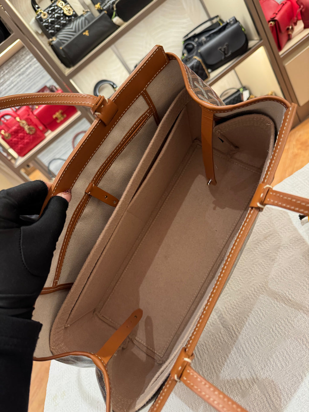 Goyard Bellechese PM Tan