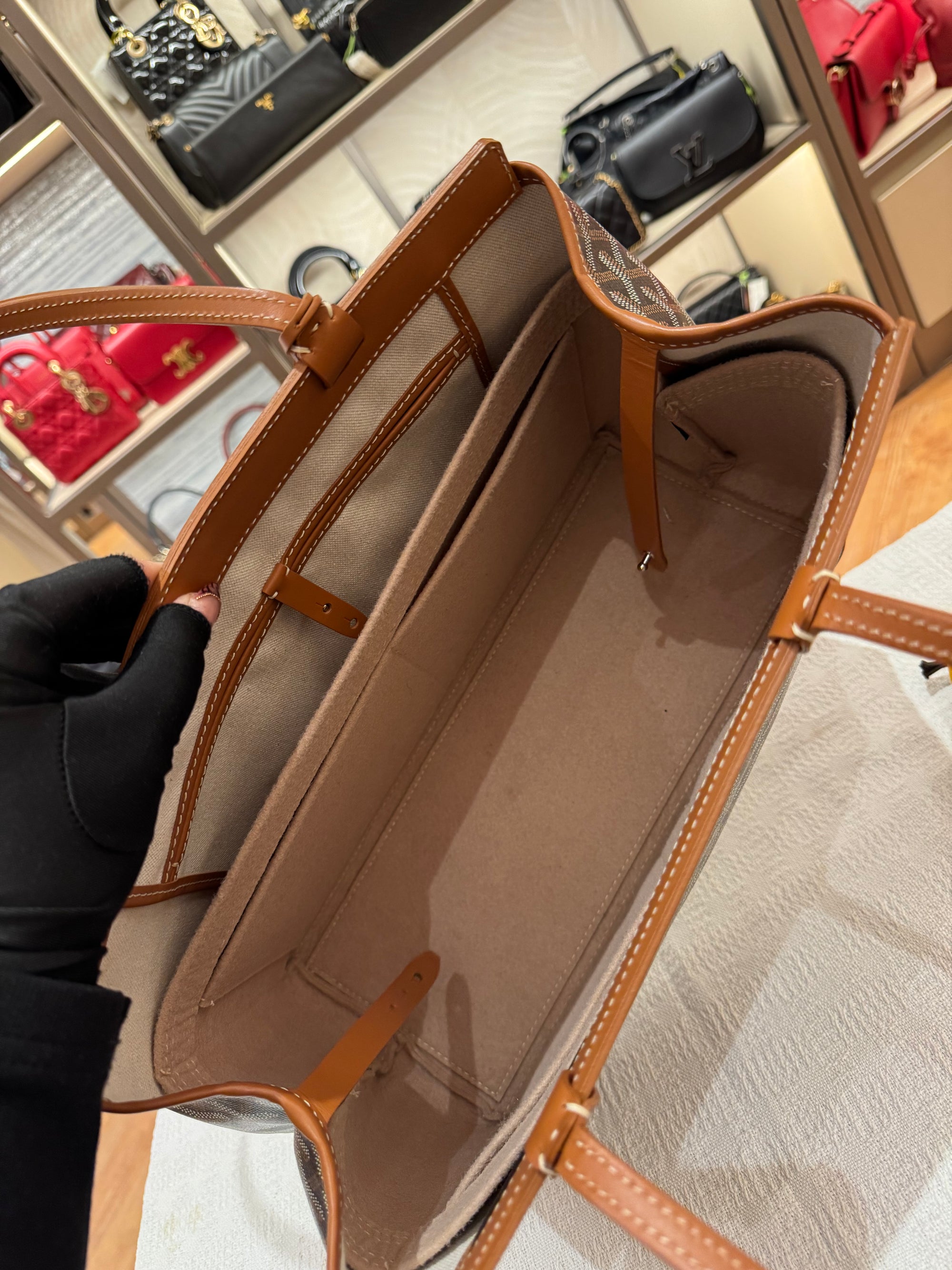 Goyard Bellechese PM Tan