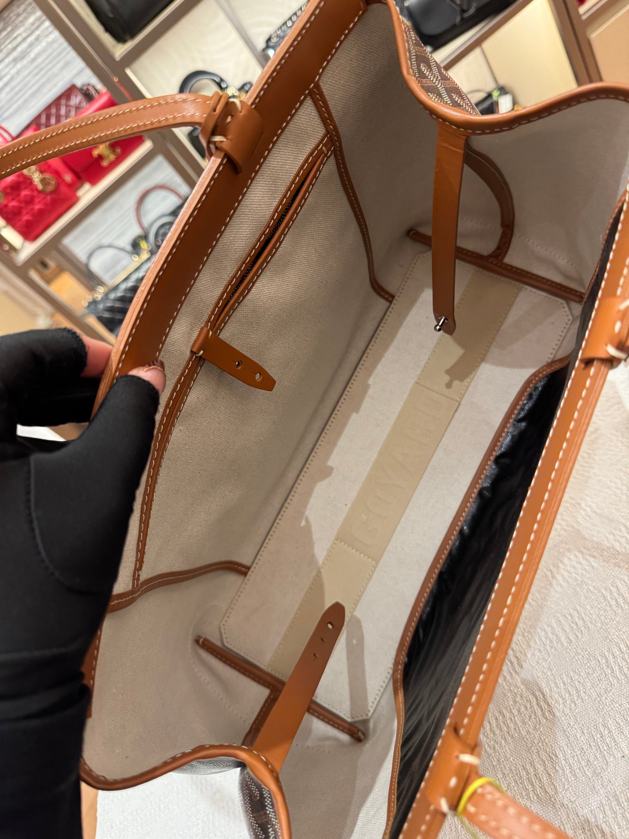 Goyard Bellechese PM Tan