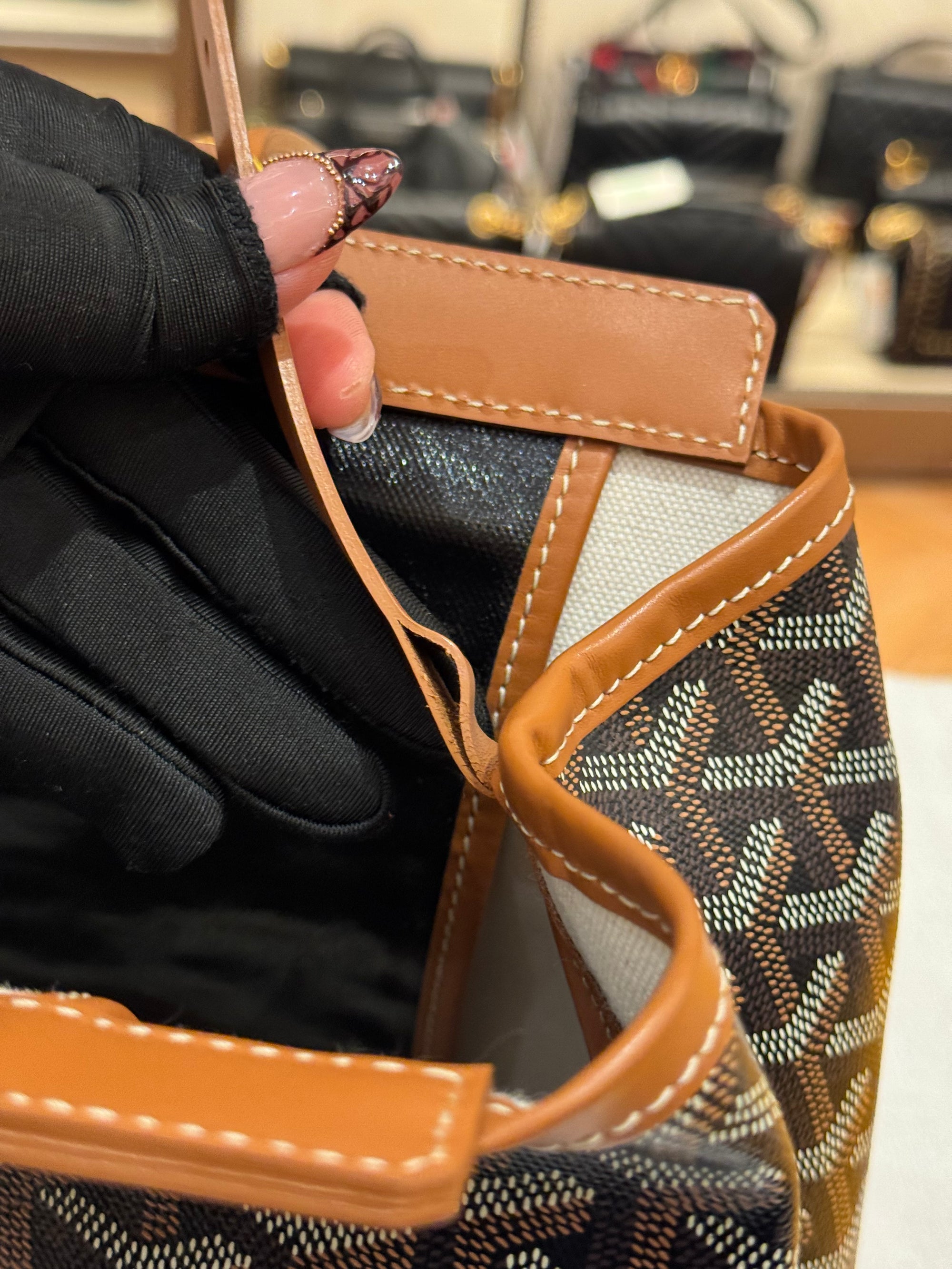Goyard Bellechese PM Tan