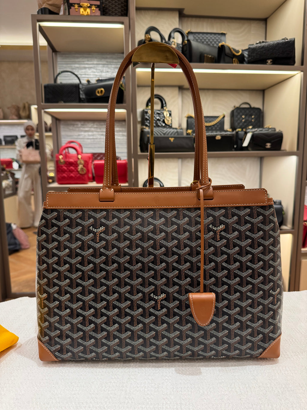 Goyard Bellechese PM Tan