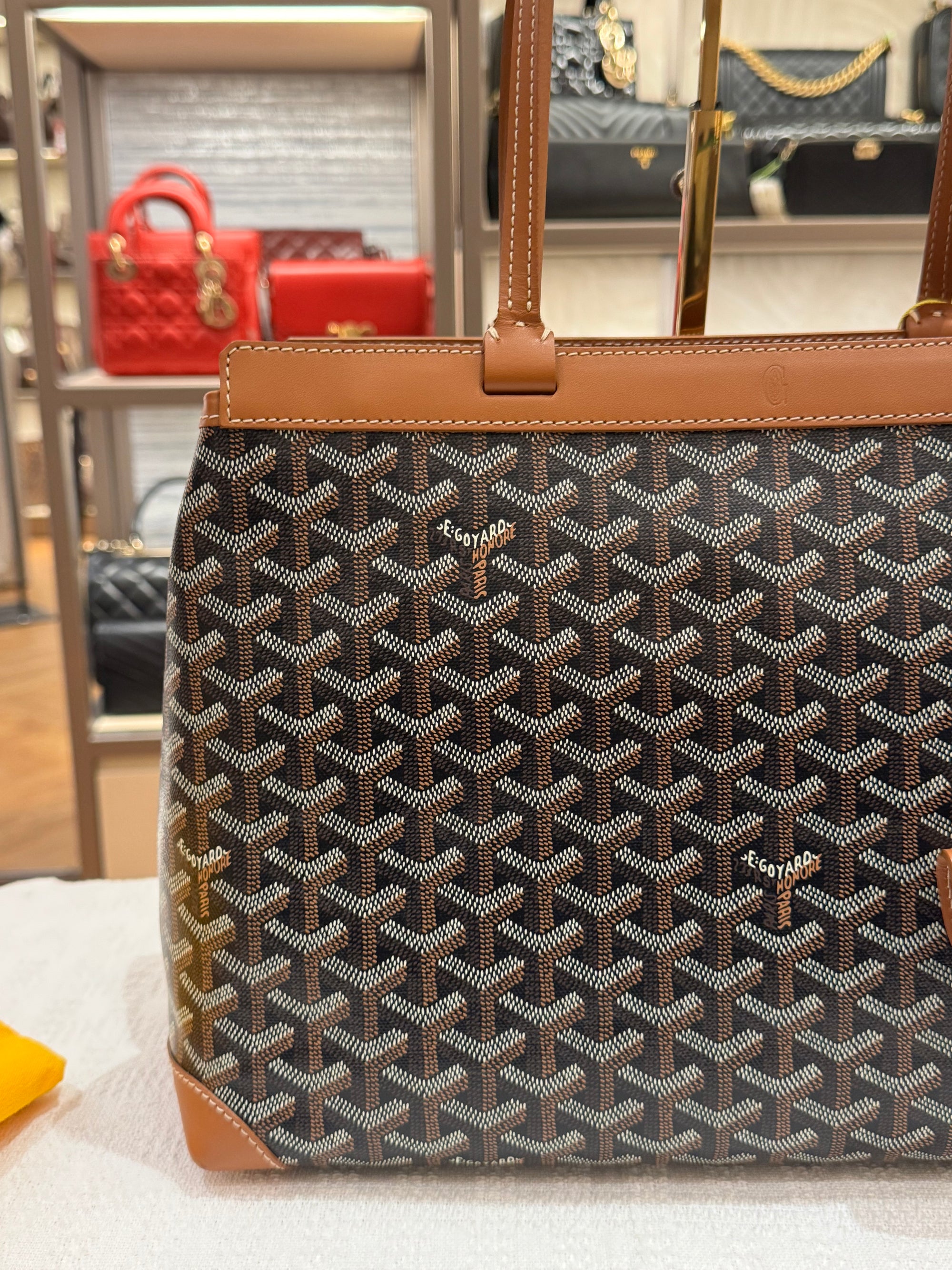 Goyard Bellechese PM Tan
