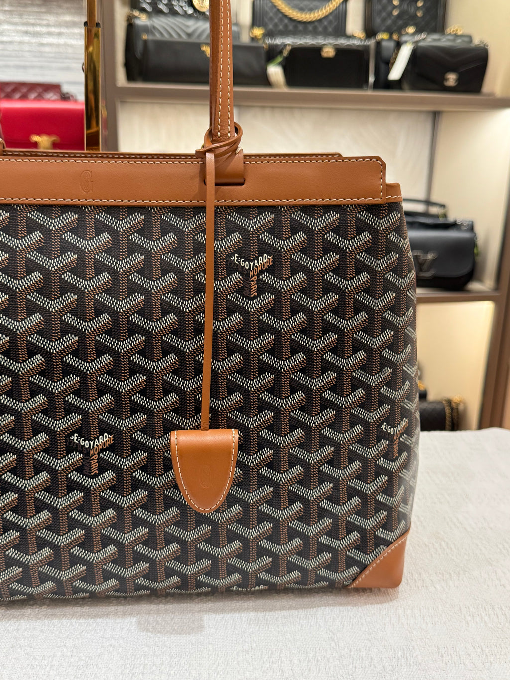 Goyard Bellechese PM Tan