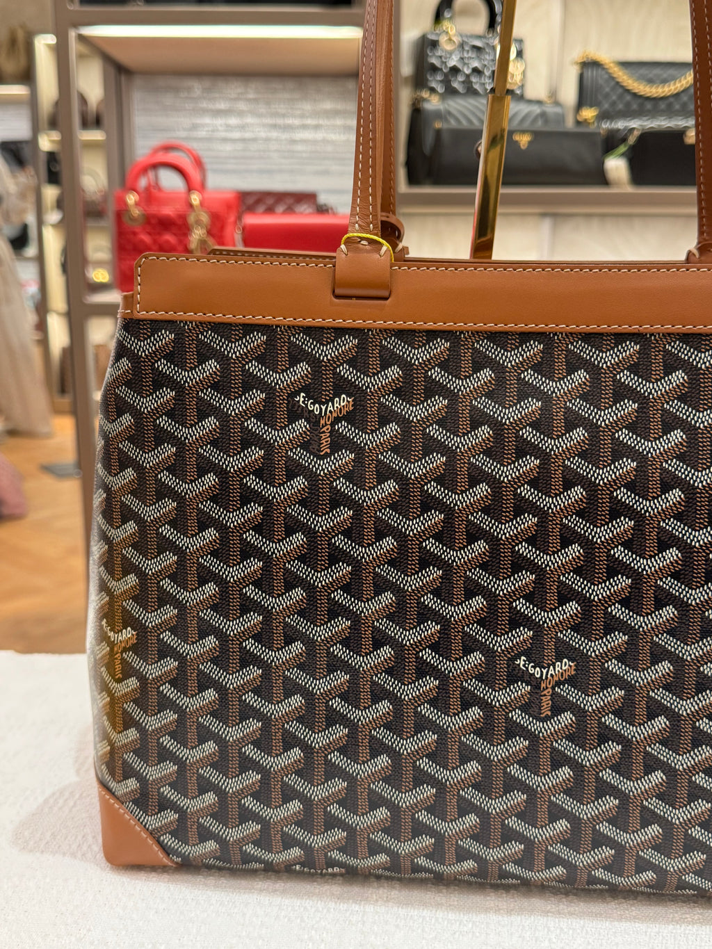 Goyard Bellechese PM Tan