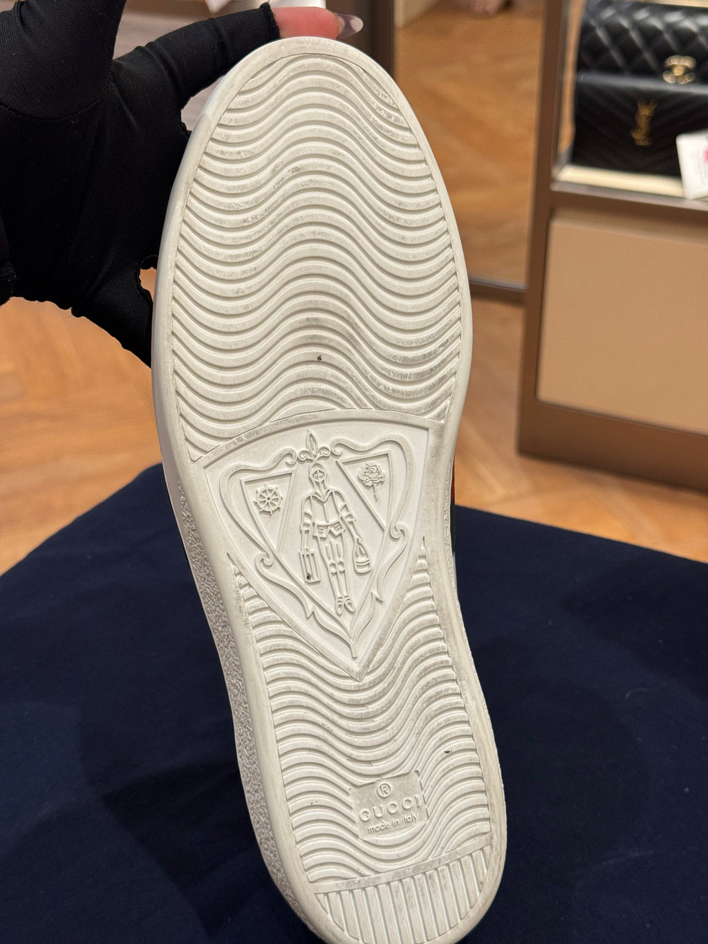 Gucci Shoes Snake White