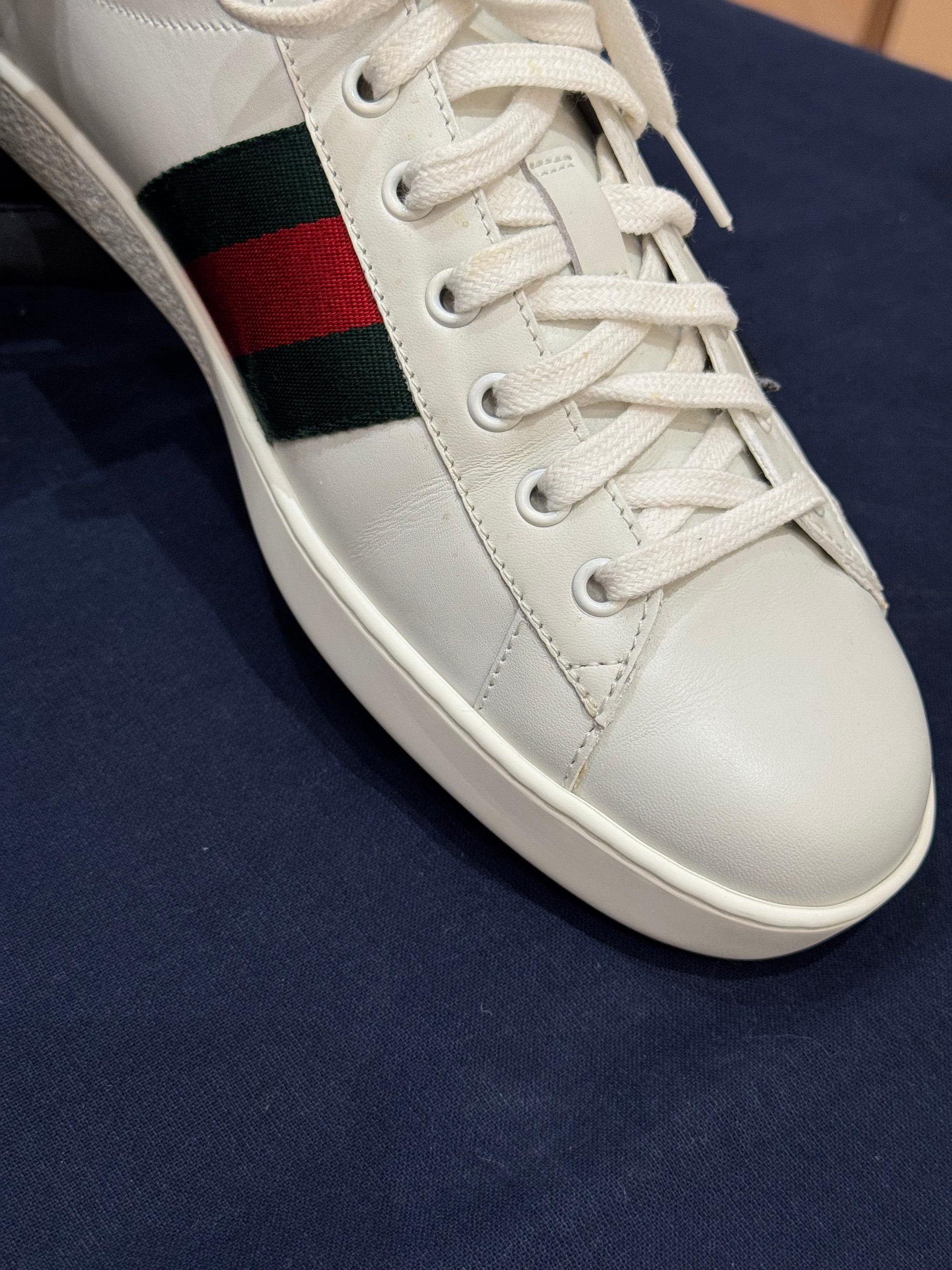 Gucci Shoes Snake White