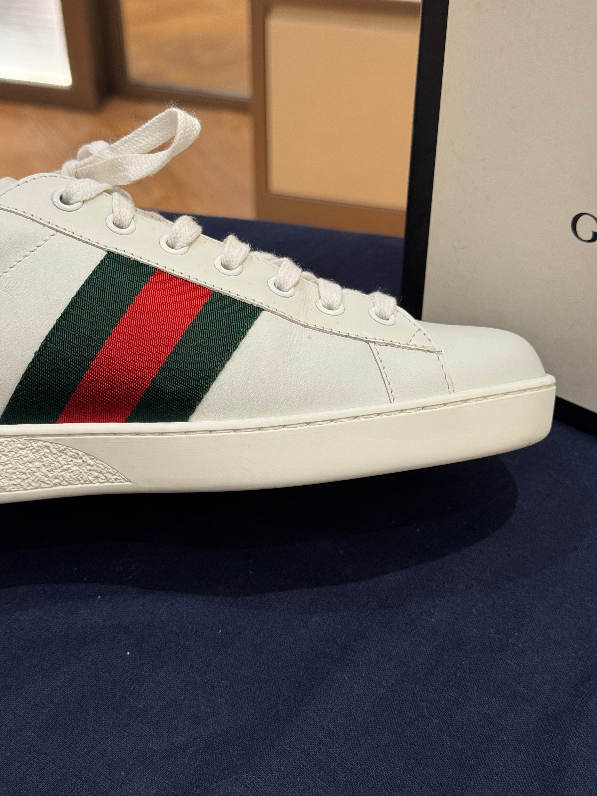 Gucci Shoes Snake White