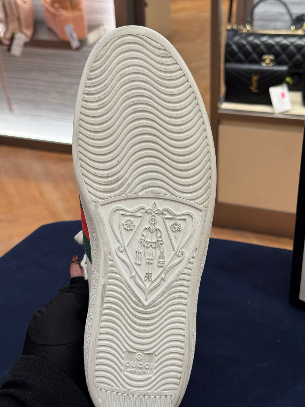 Gucci Shoes Snake White