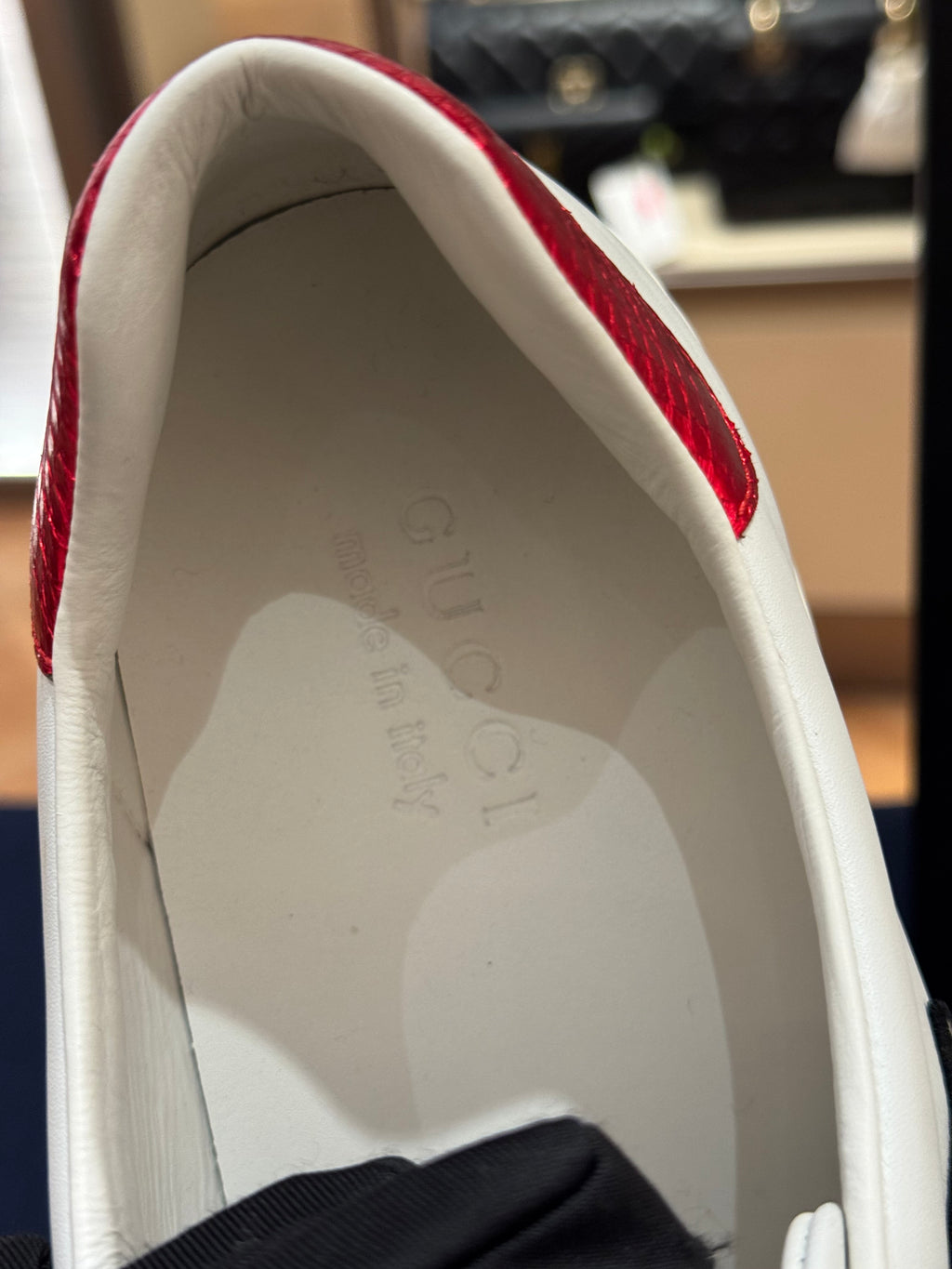 Gucci Shoes Snake White