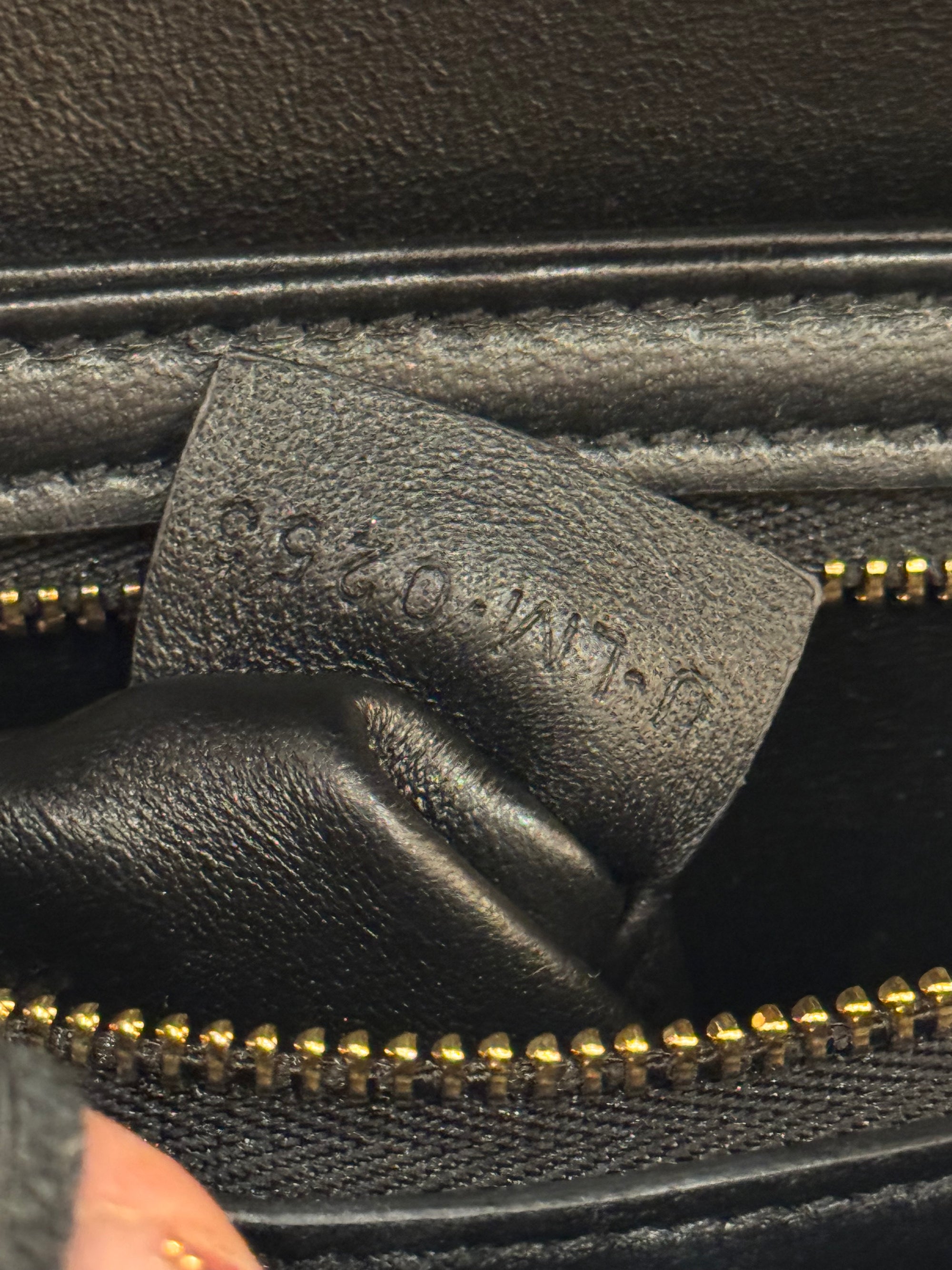 Celine Triomphe Teen Black