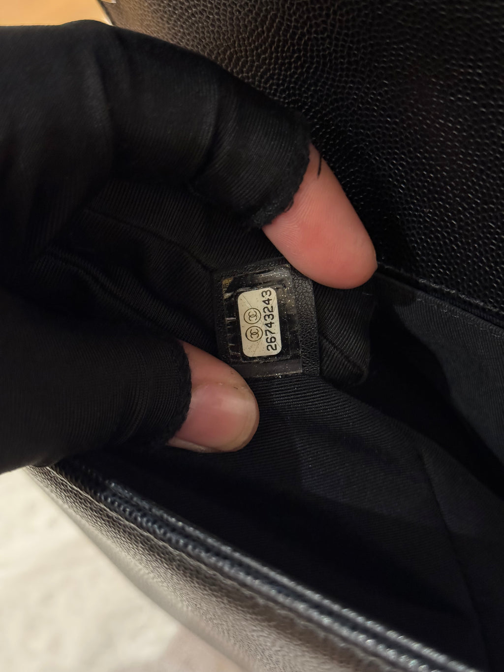 Chanel Boy Medium Caviar