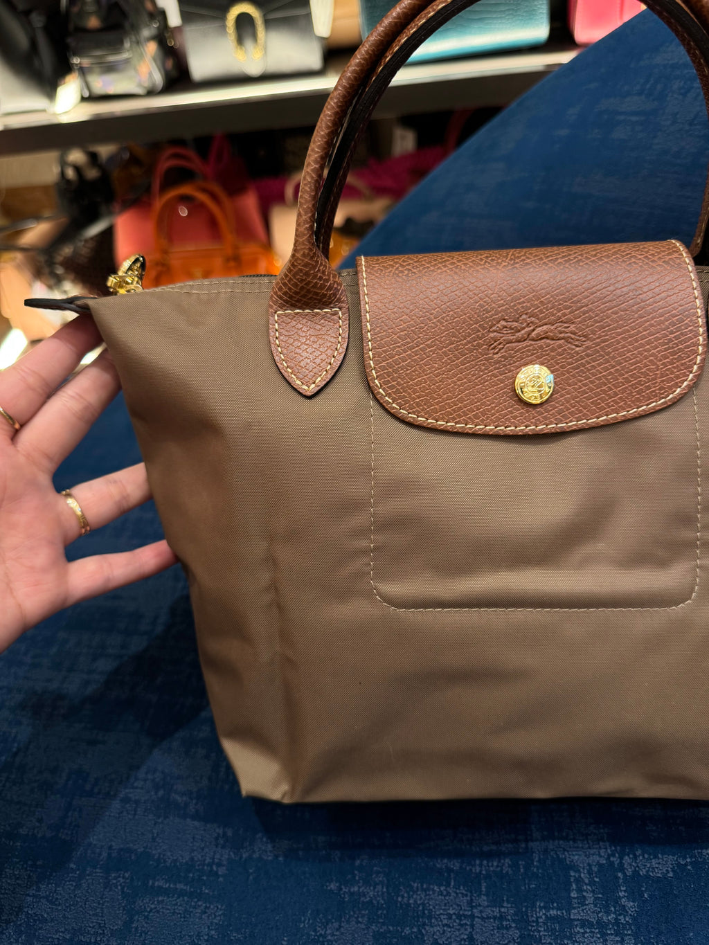 Longchamp Le Pliage Short Handle
