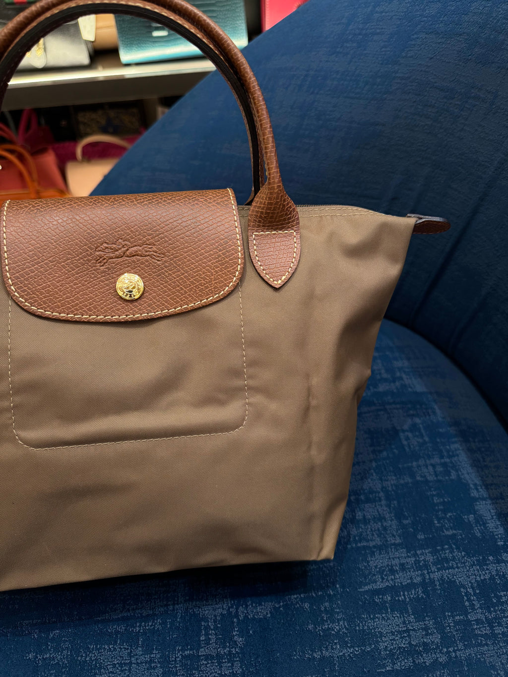 Longchamp Le Pliage Short Handle