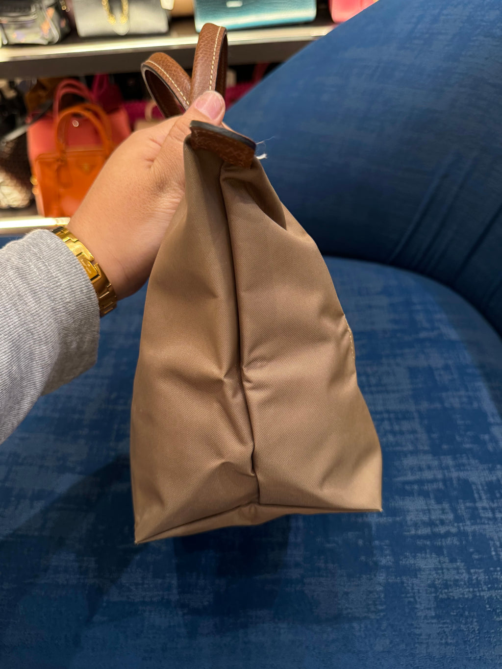 Longchamp Le Pliage Short Handle
