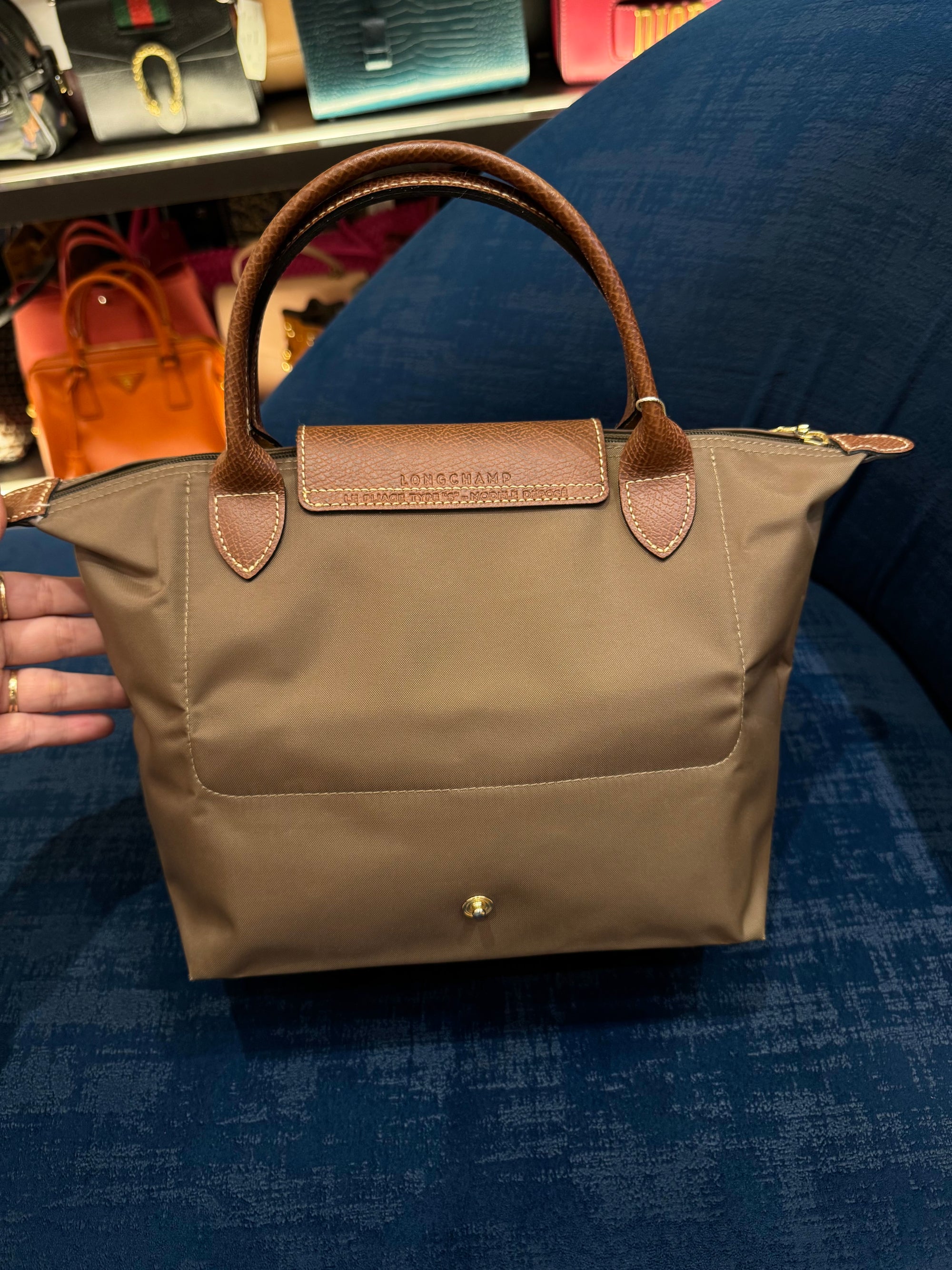Longchamp Le Pliage Short Handle
