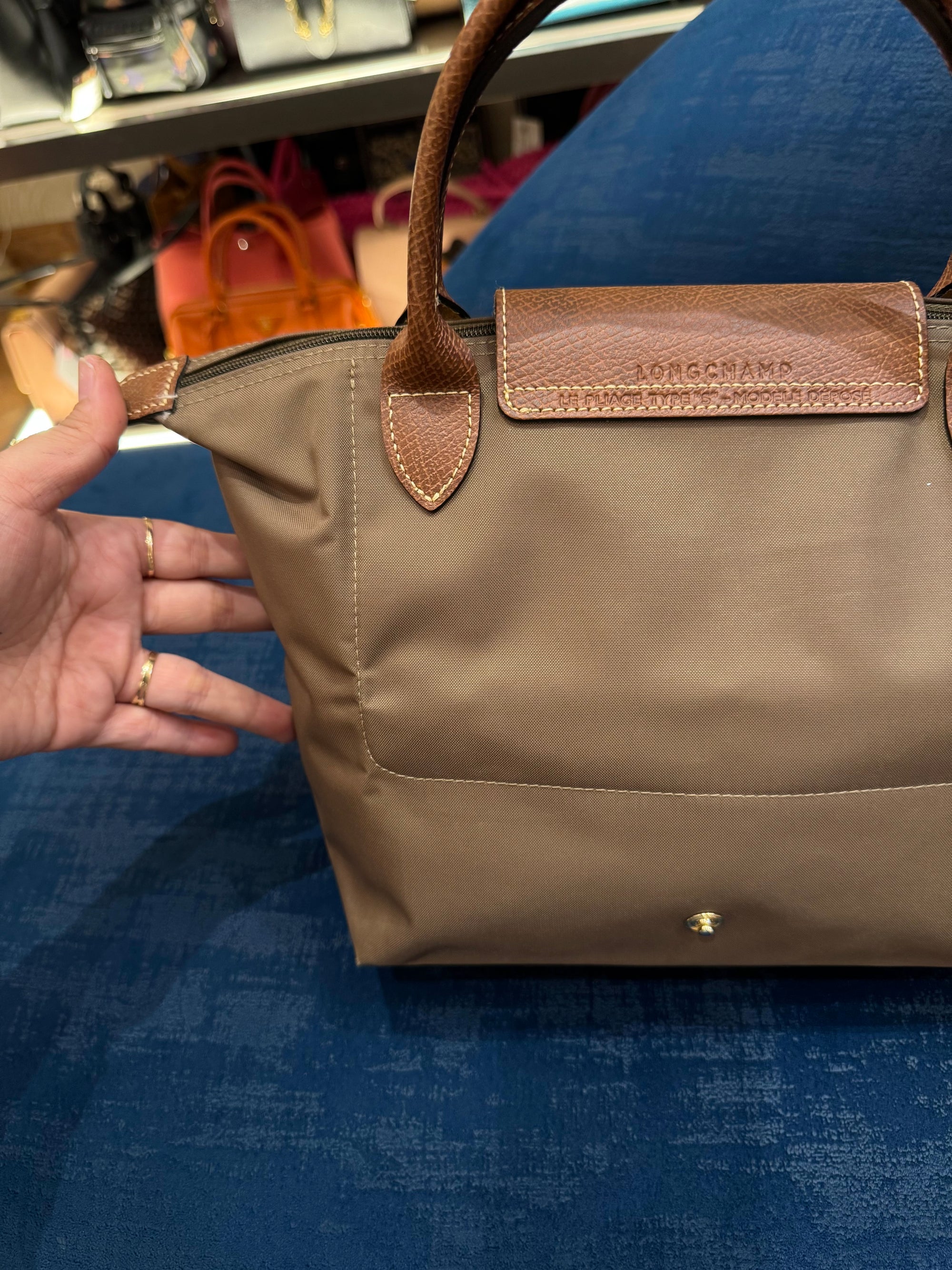 Longchamp Le Pliage Short Handle