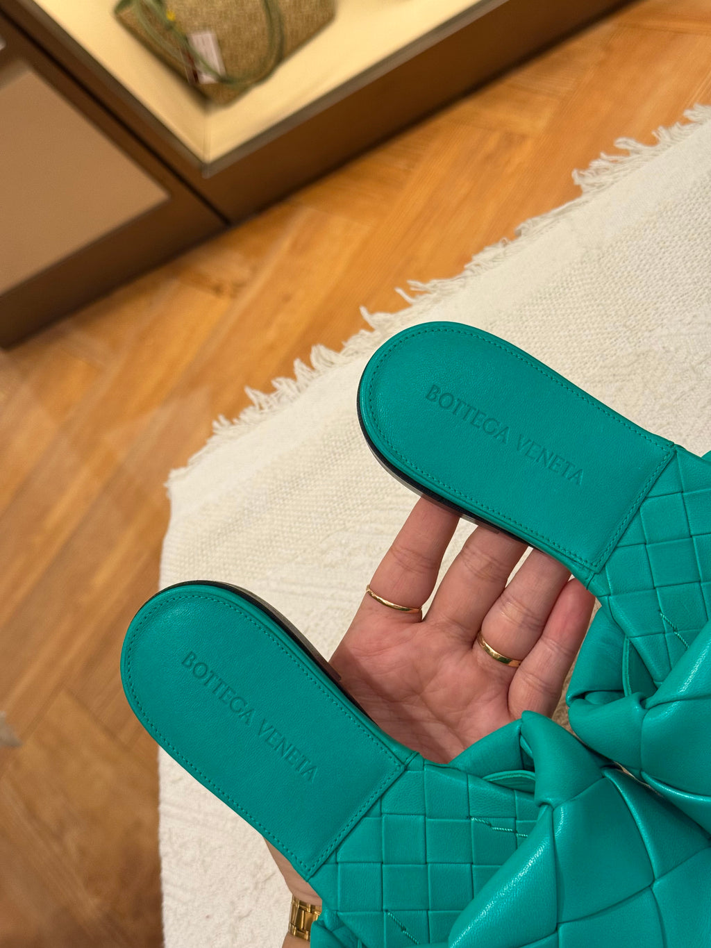 Bottega Veneta Sandals Interciato
