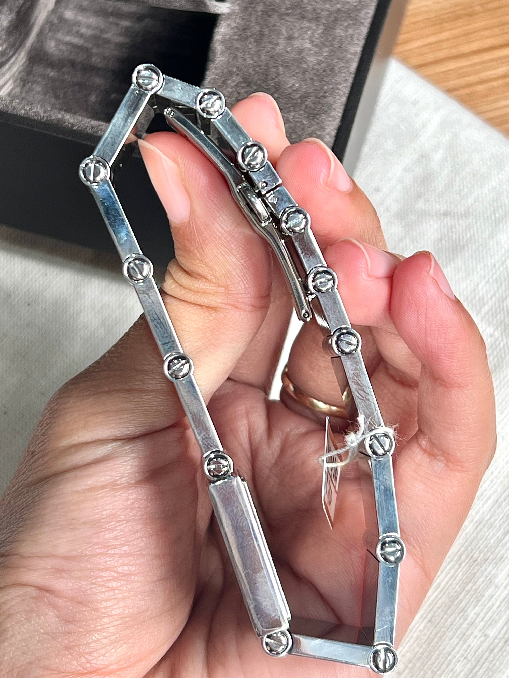 Gucci All Silver Square Dial