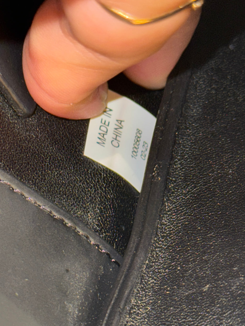 Tory Burch Fleming Medium Matte All Black