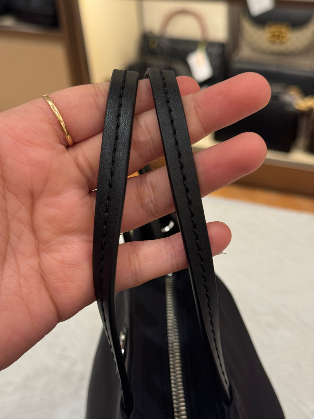 Tory Burch Mini Nylon Tote Black