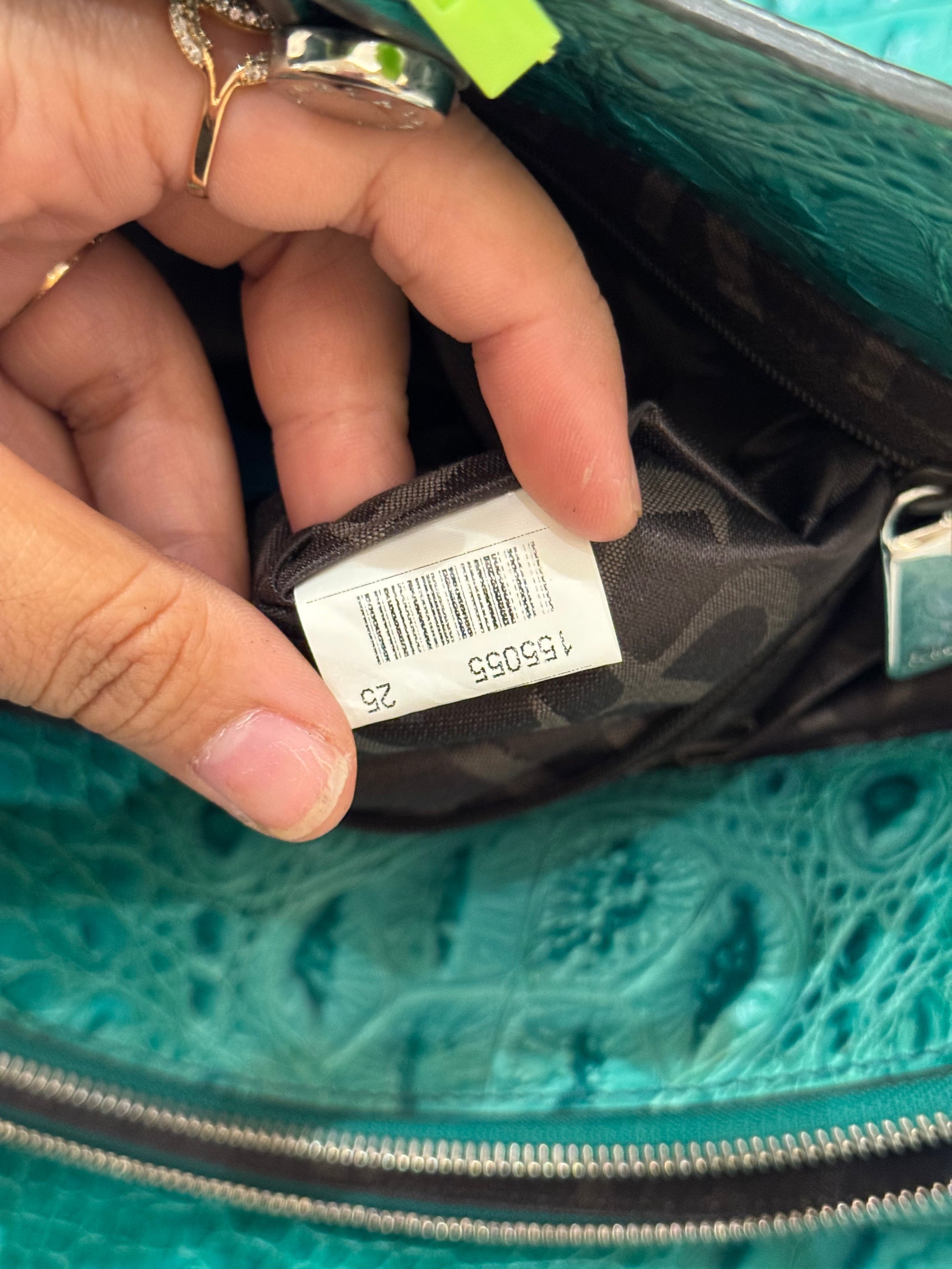Furla Piper Croco Embossed