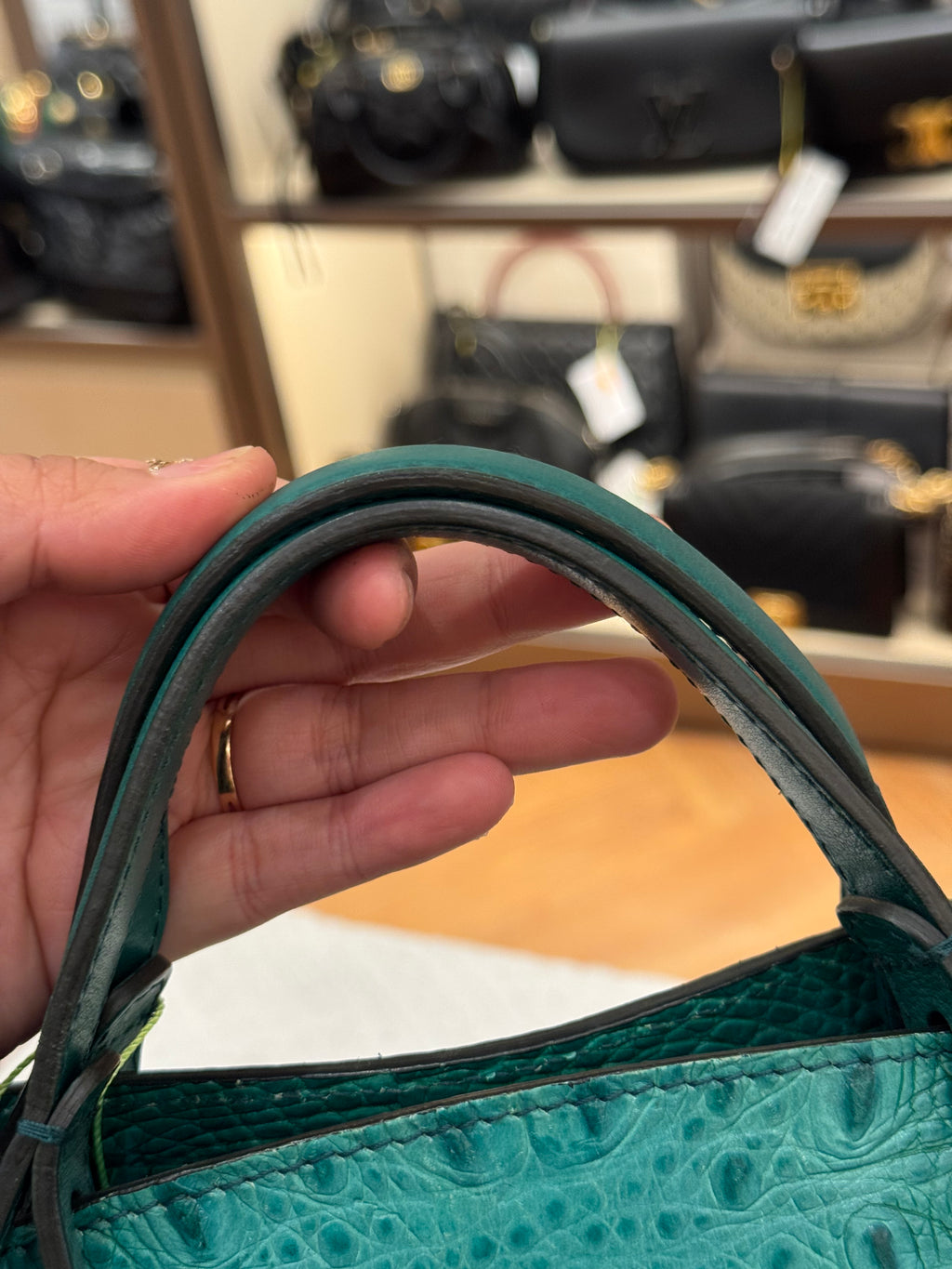 Furla Piper Croco Embossed