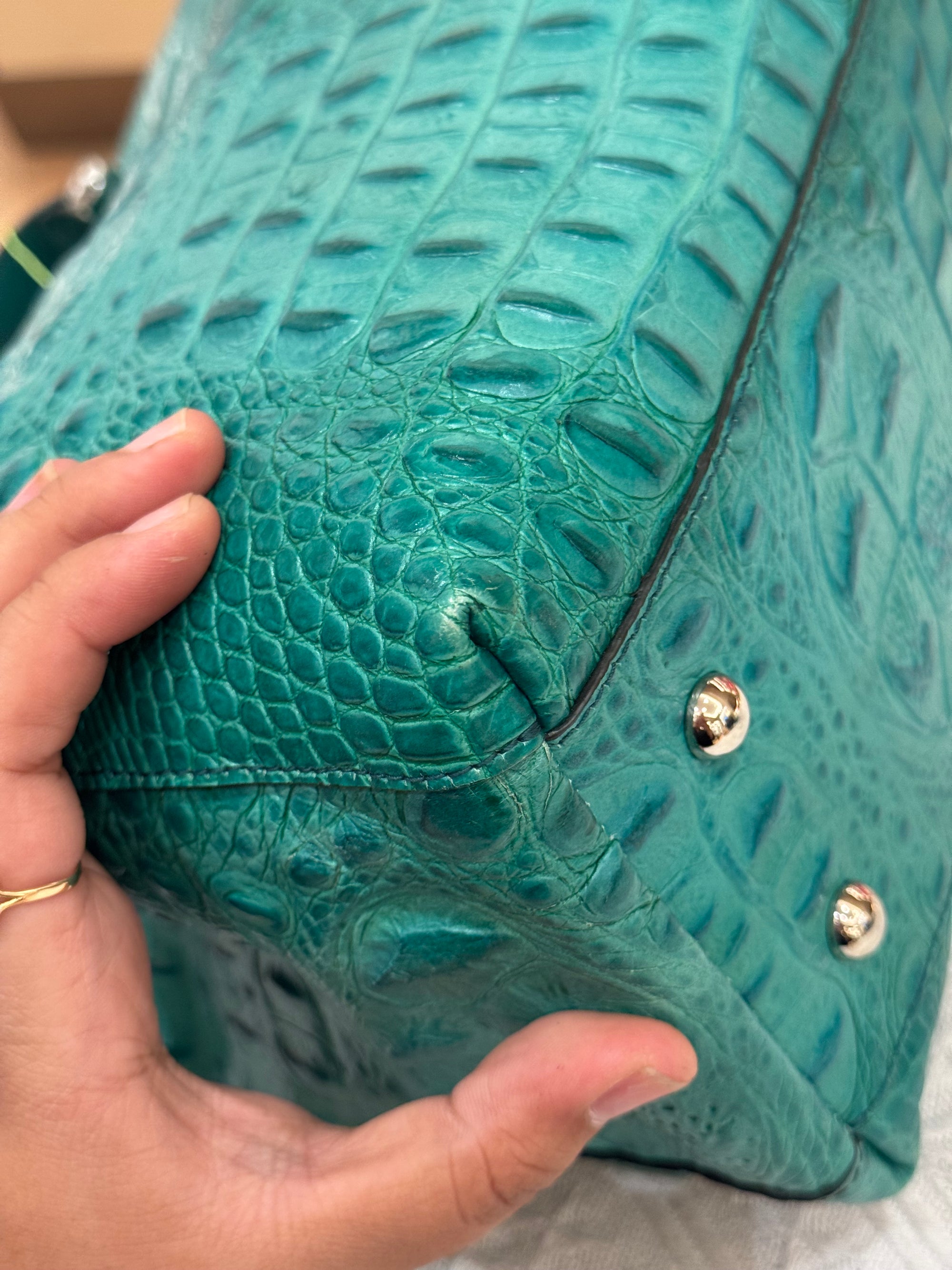 Furla Piper Croco Embossed