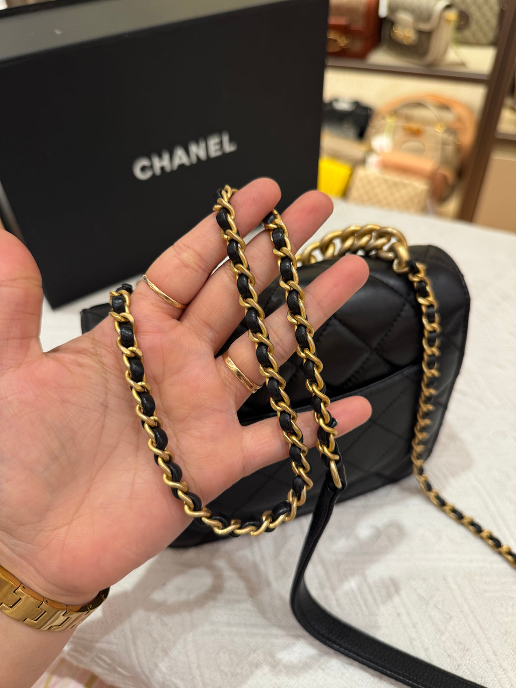Chanel Flap Chain Handle