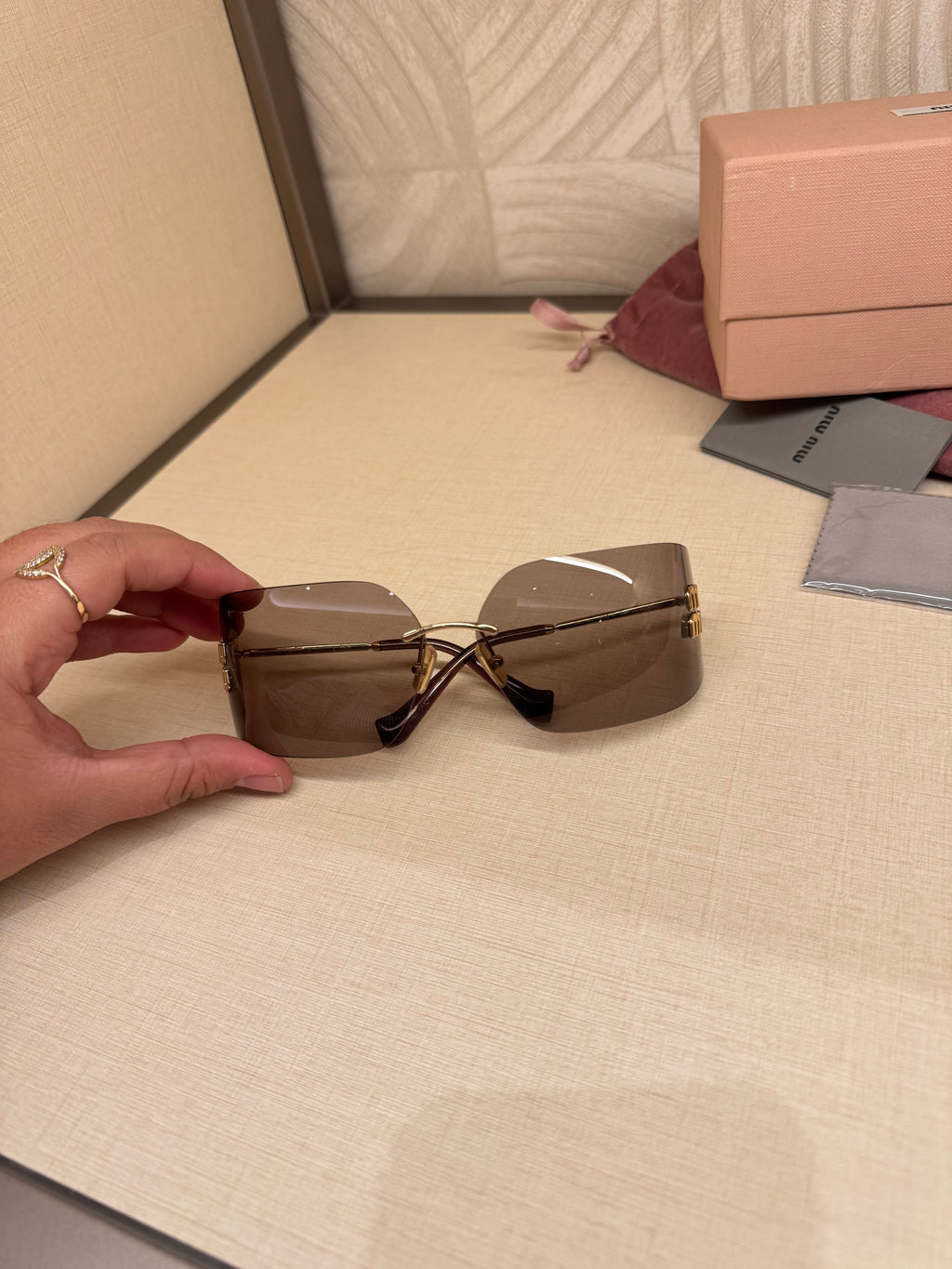 Miu Miu Sunglasses Shield