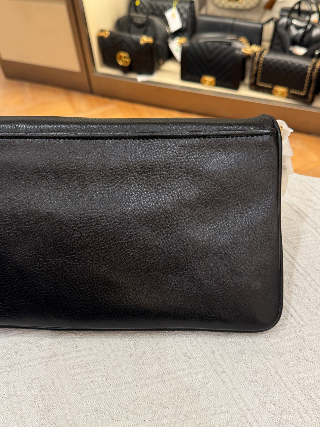 Tory Burch Bombe Reva Clutch / Shoulder Black