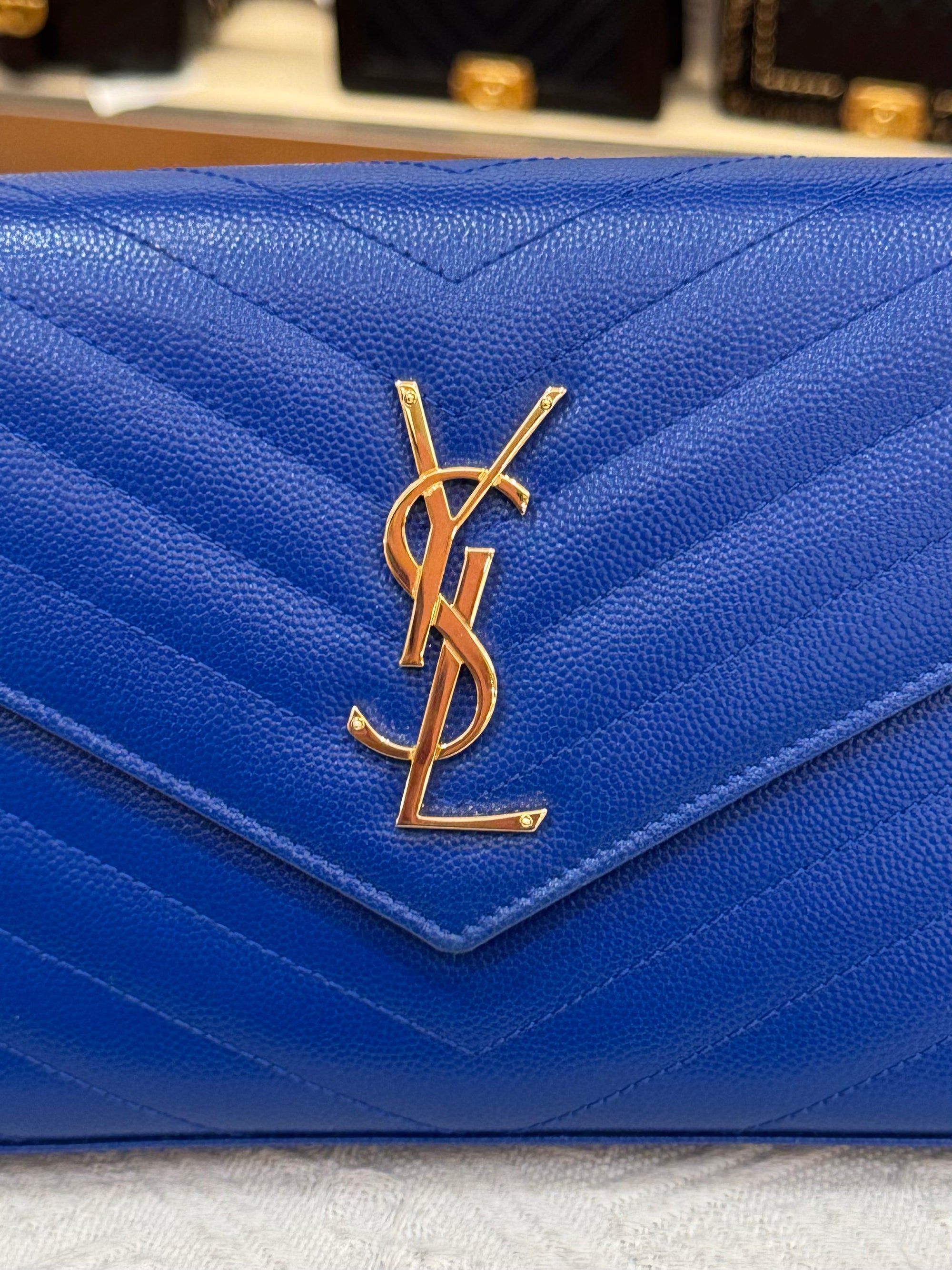Yves Saint Laurent Woc 22 Blue GHW