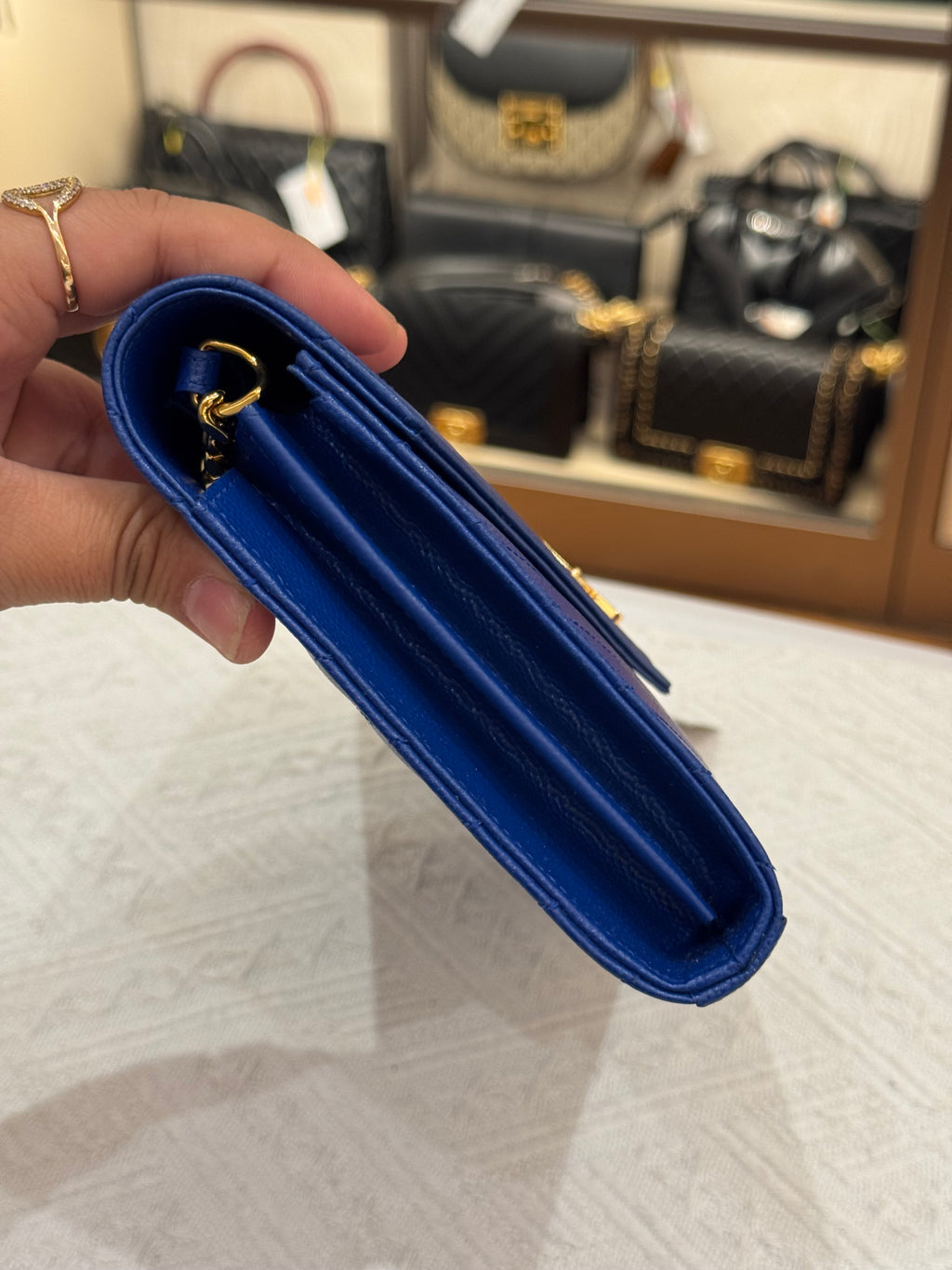 Yves Saint Laurent Woc 22 Blue GHW