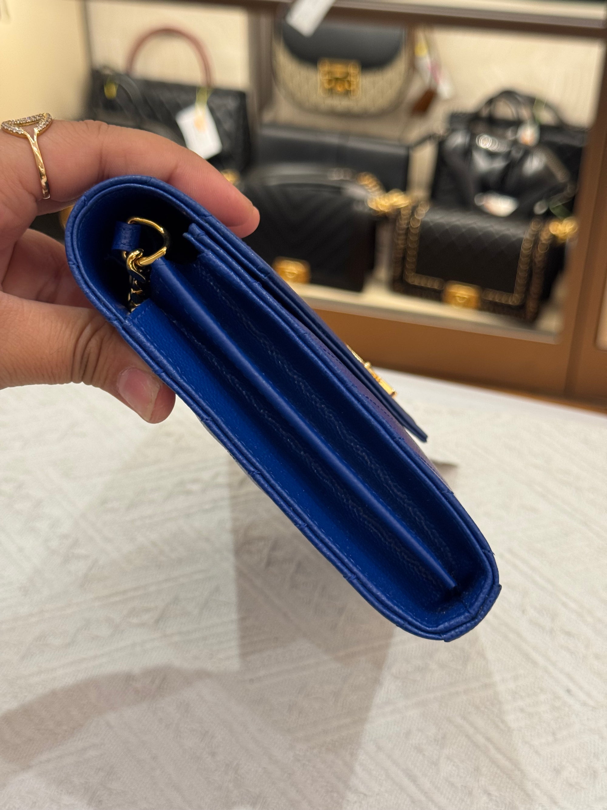 Yves Saint Laurent Woc 22 Blue GHW