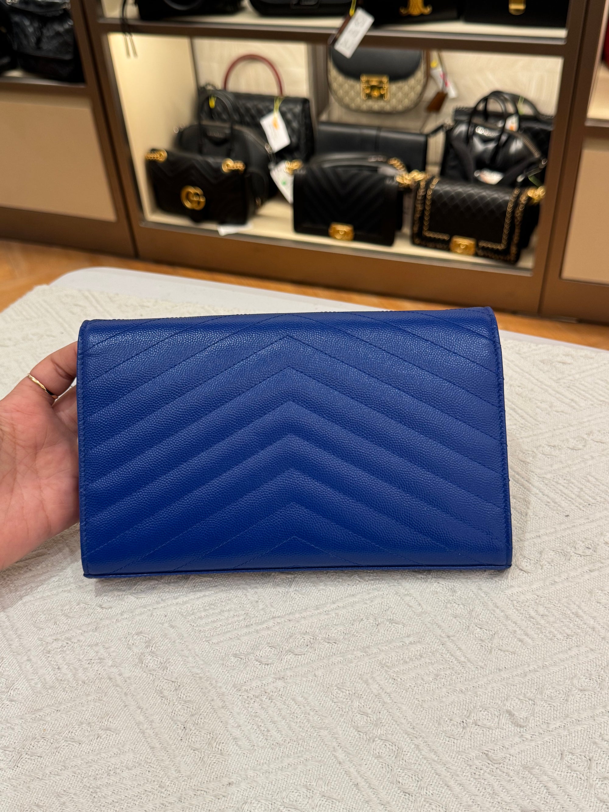 Yves Saint Laurent Woc 22 Blue GHW