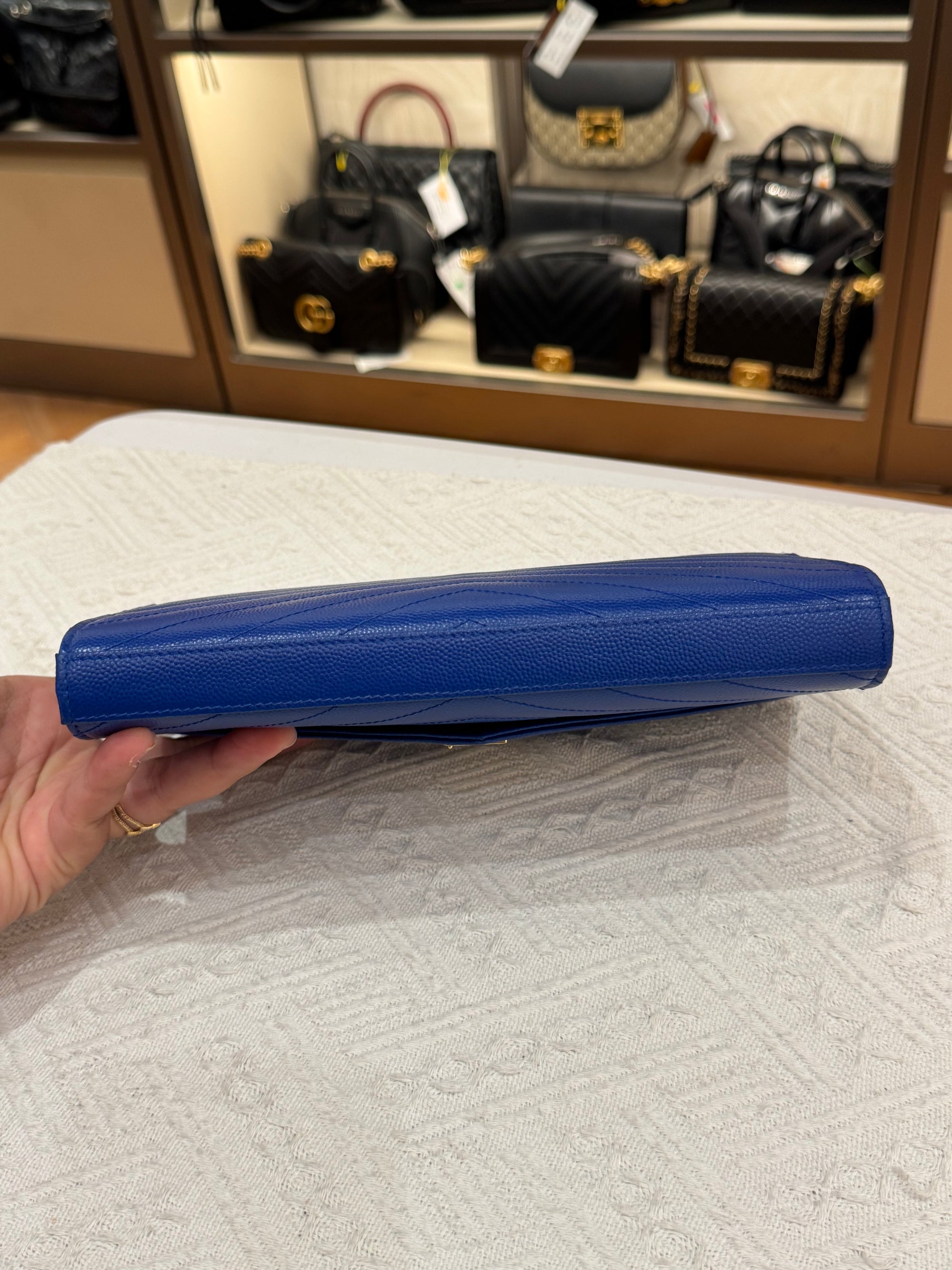 Yves Saint Laurent Woc 22 Blue GHW
