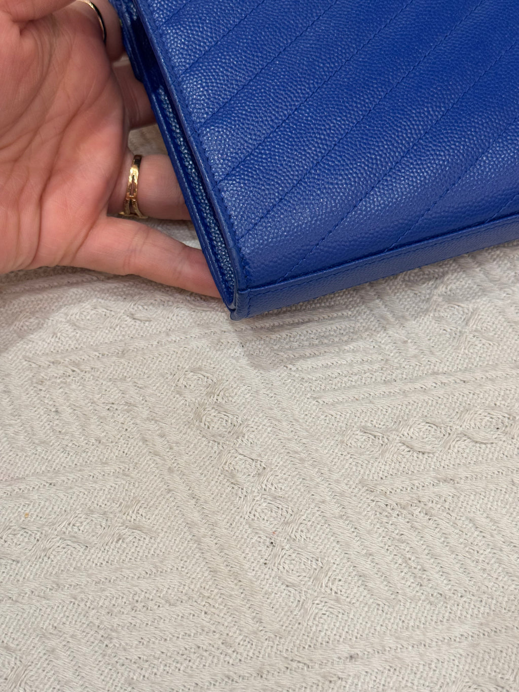 Yves Saint Laurent Woc 22 Blue GHW