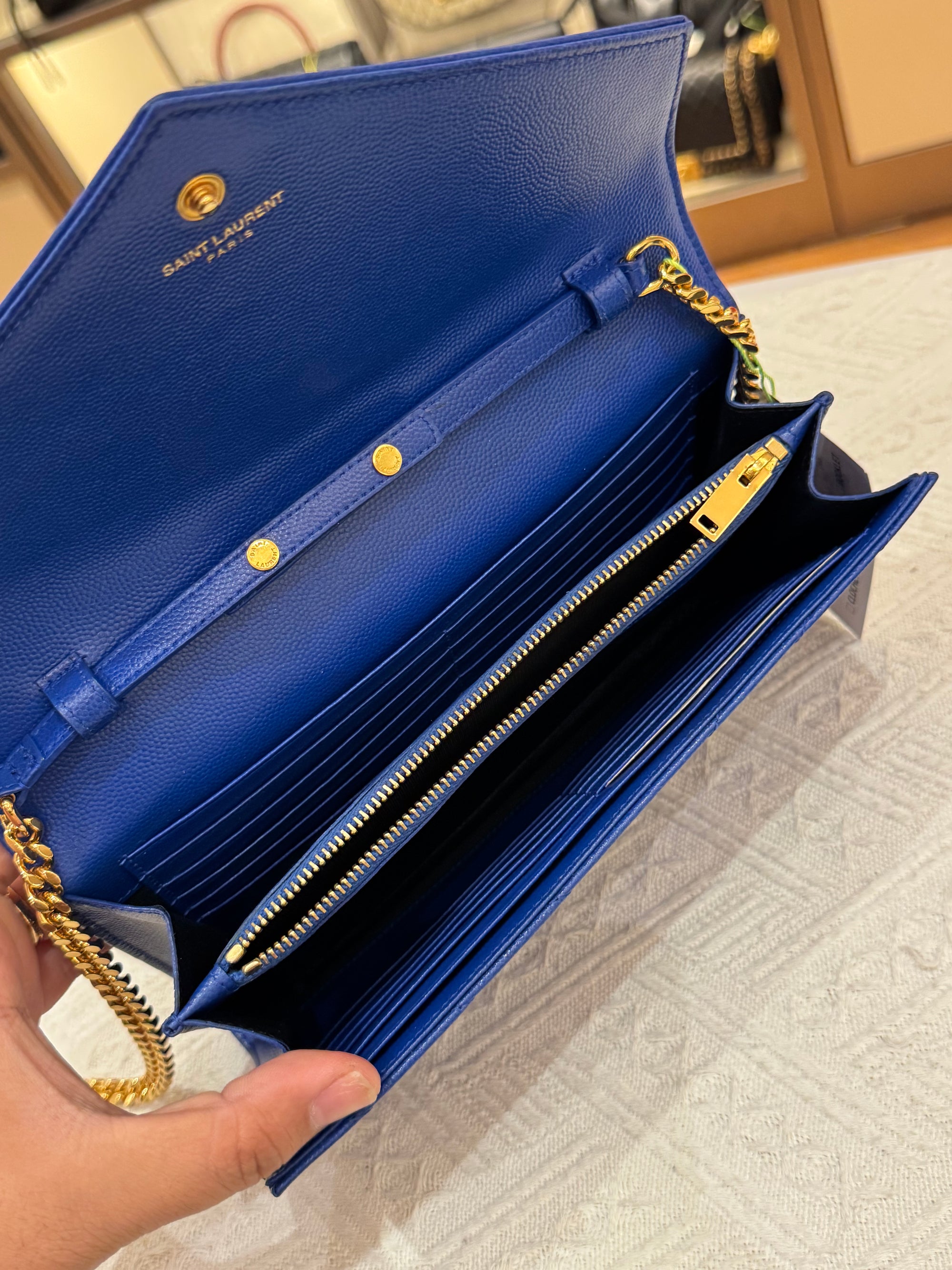 Yves Saint Laurent Woc 22 Blue GHW