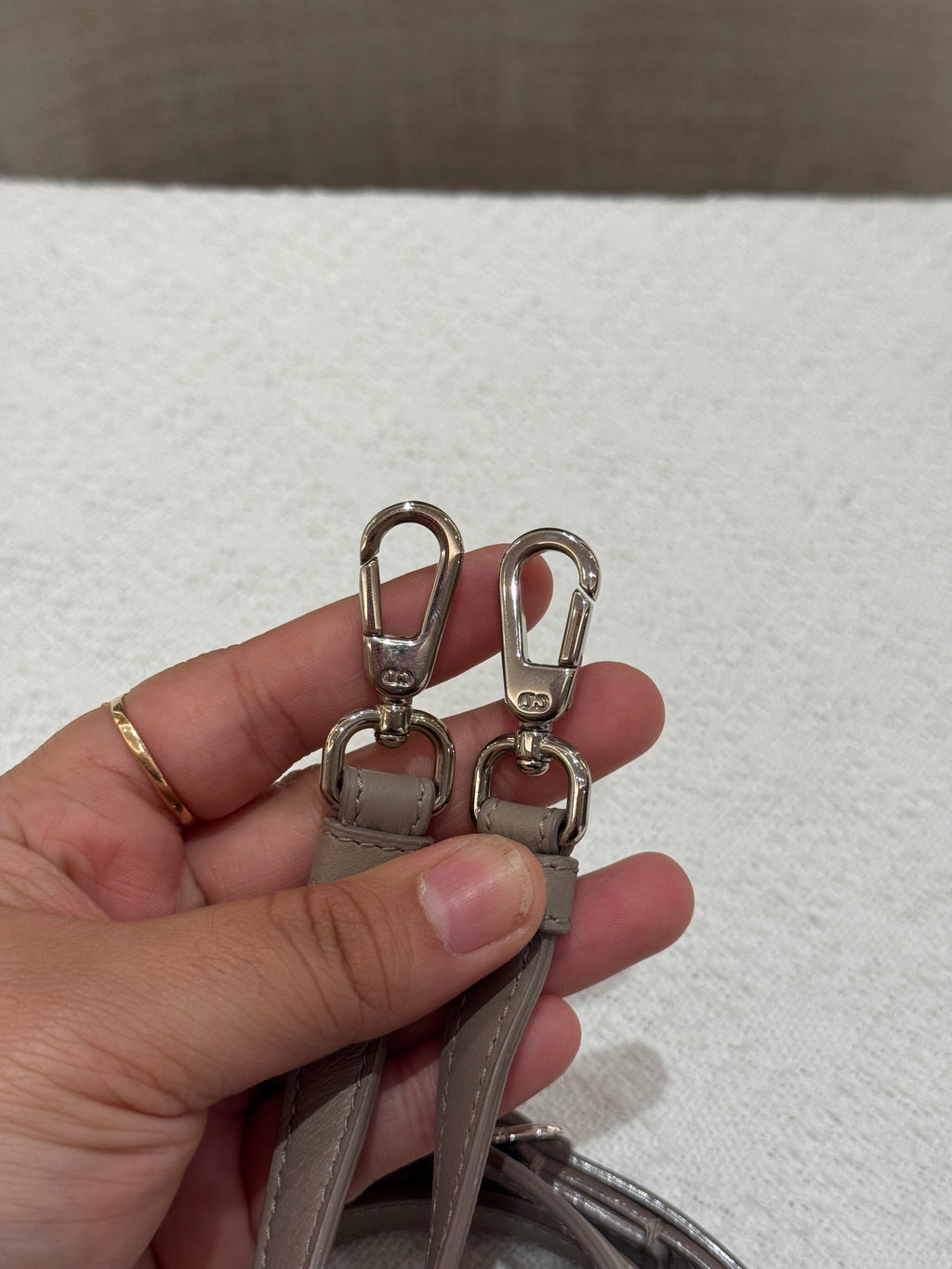 Diorever Top Handle Gold