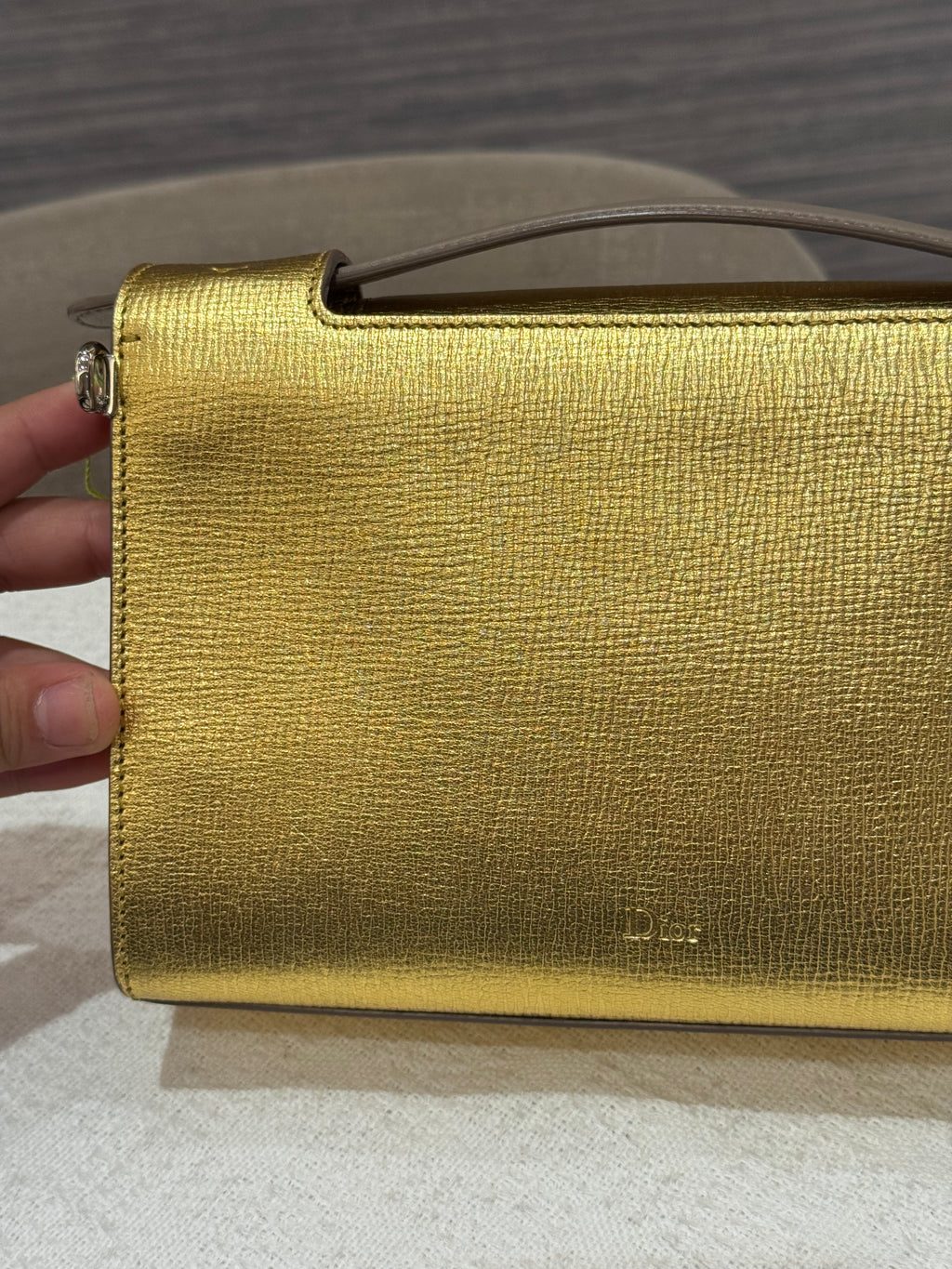 Diorever Top Handle Gold