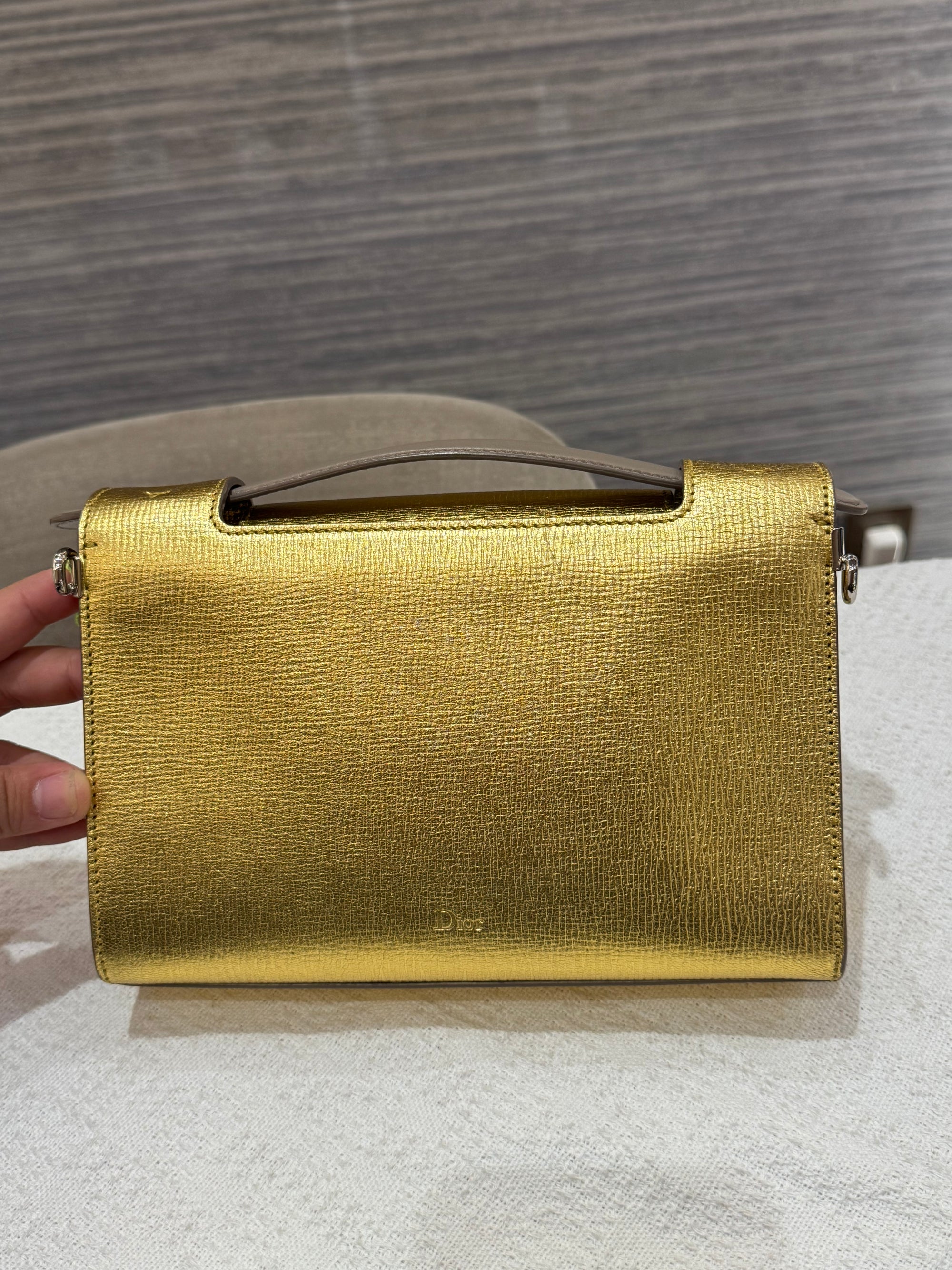 Diorever Top Handle Gold