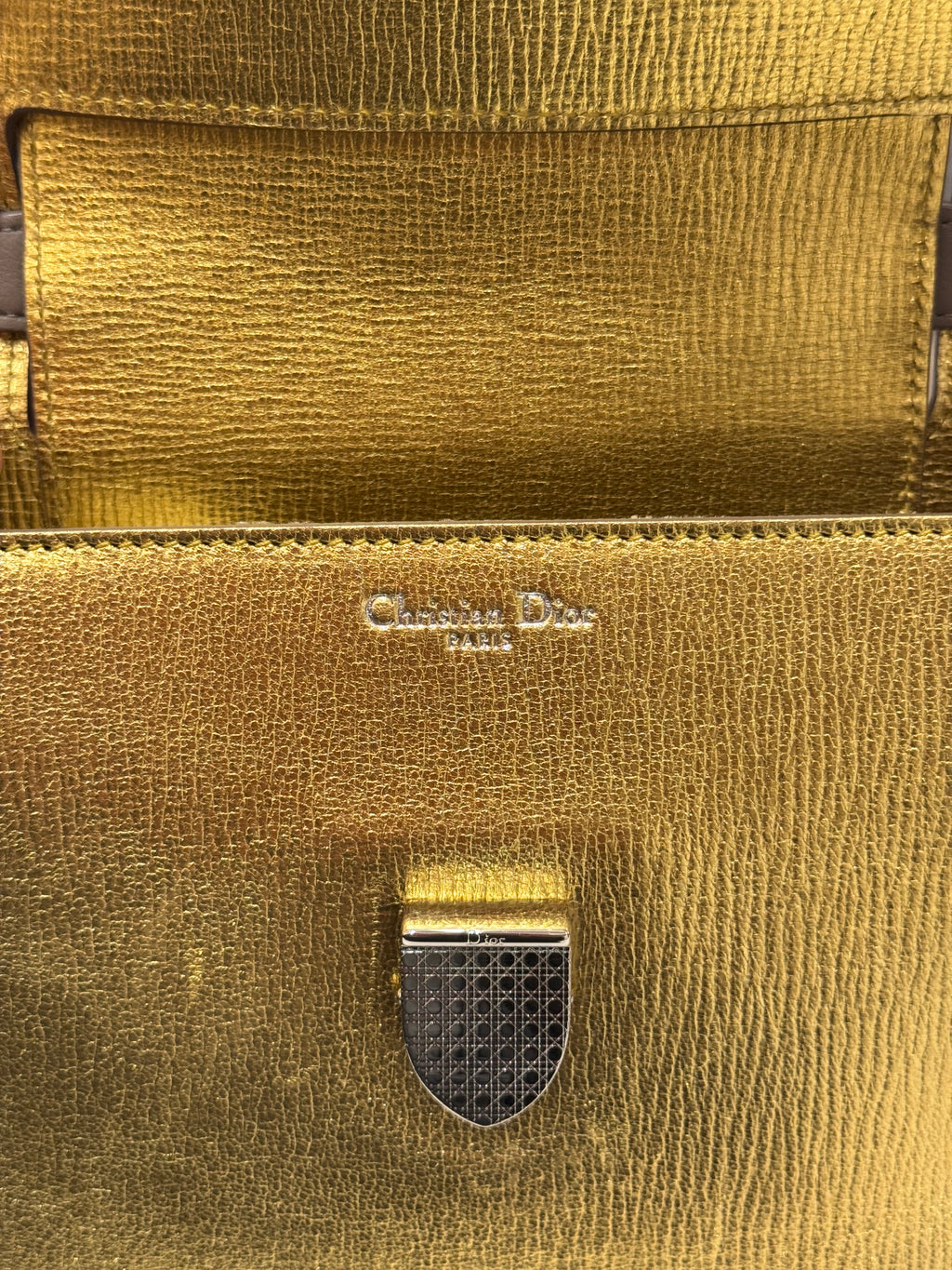 Diorever Top Handle Gold