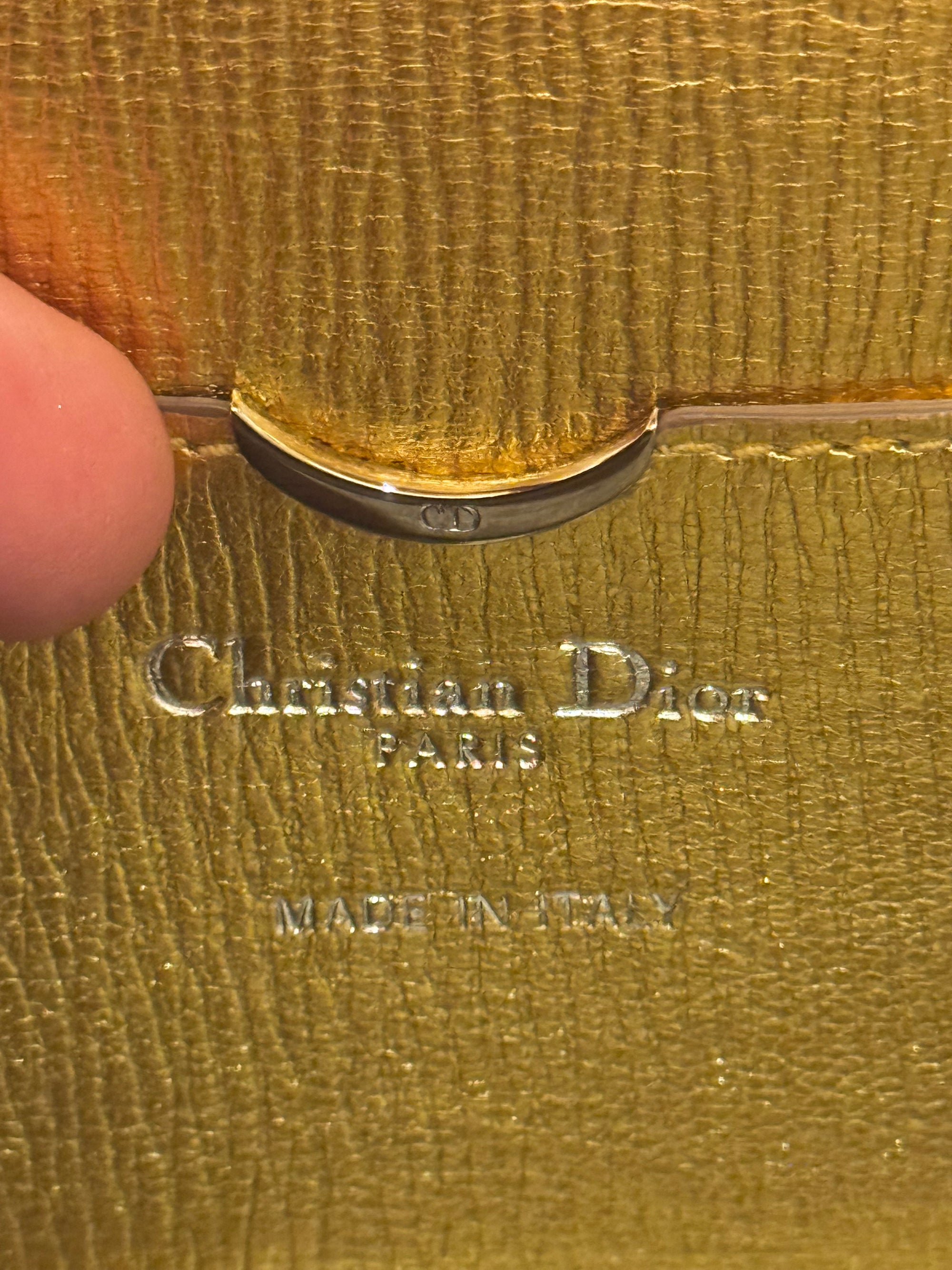 Diorever Top Handle Gold