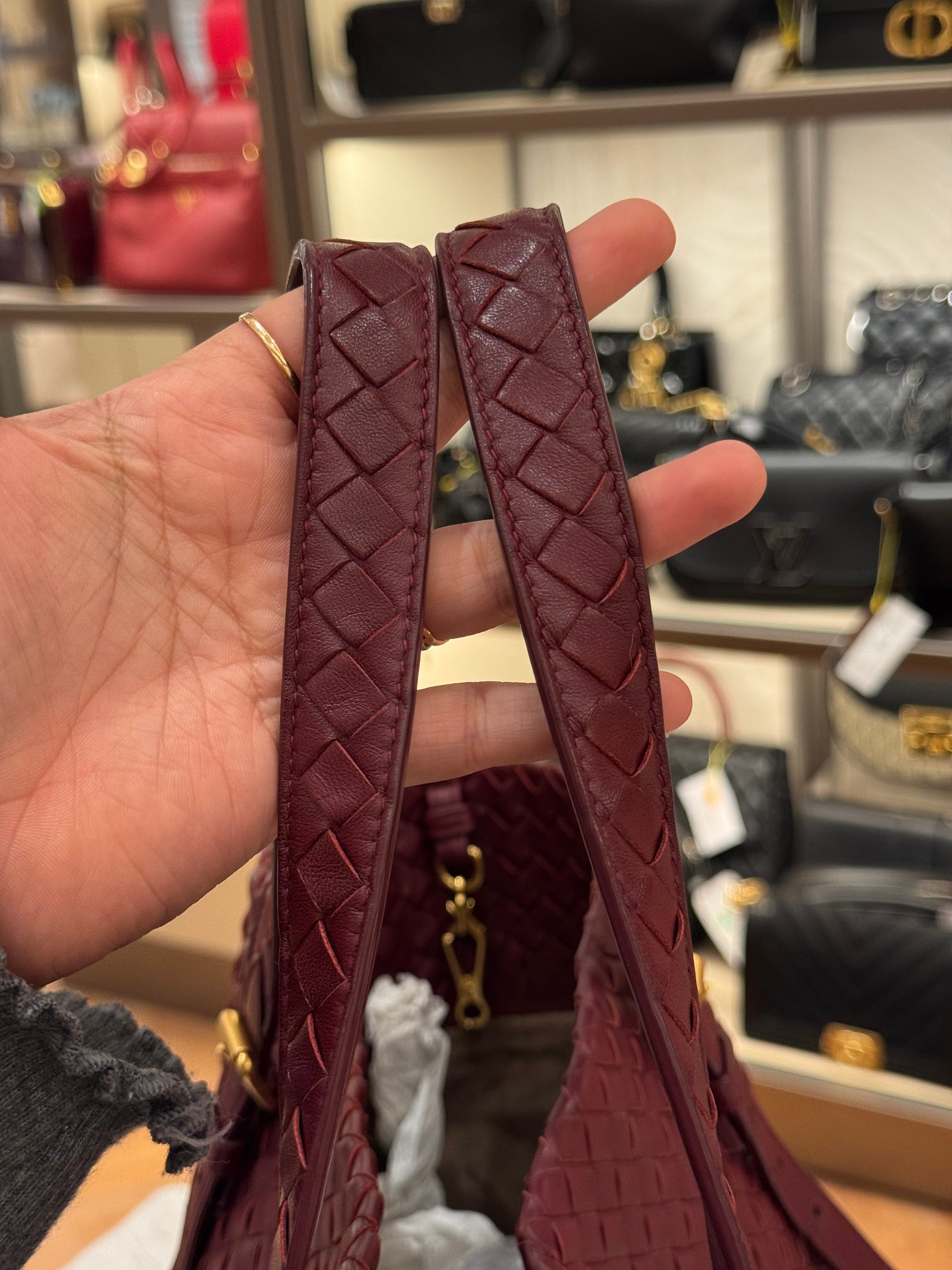 Bottega Veneta Cesta Small Tote Barolo