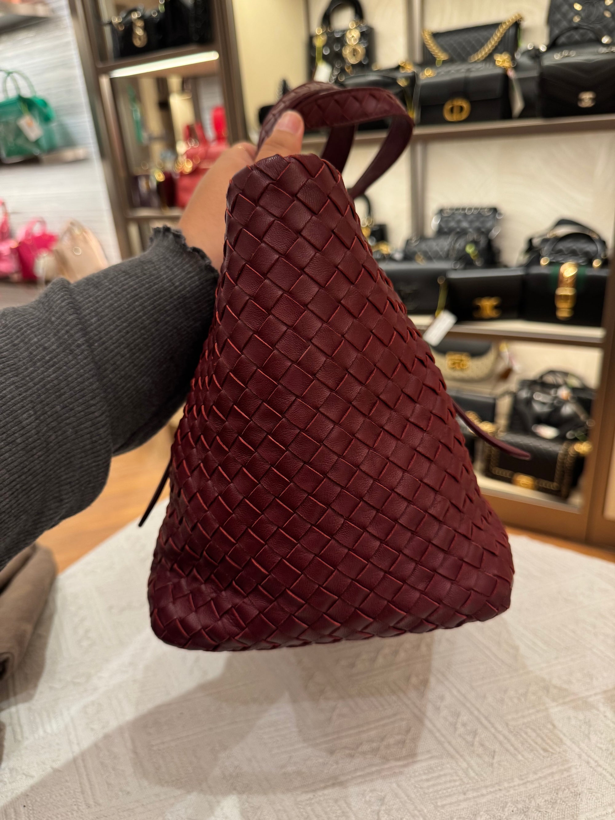 Bottega Veneta Cesta Small Tote Barolo