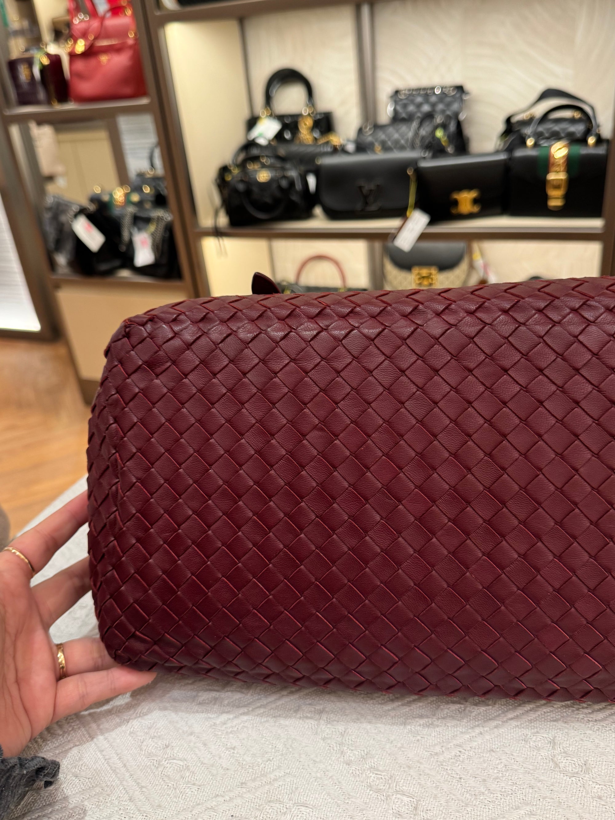 Bottega Veneta Cesta Small Tote Barolo