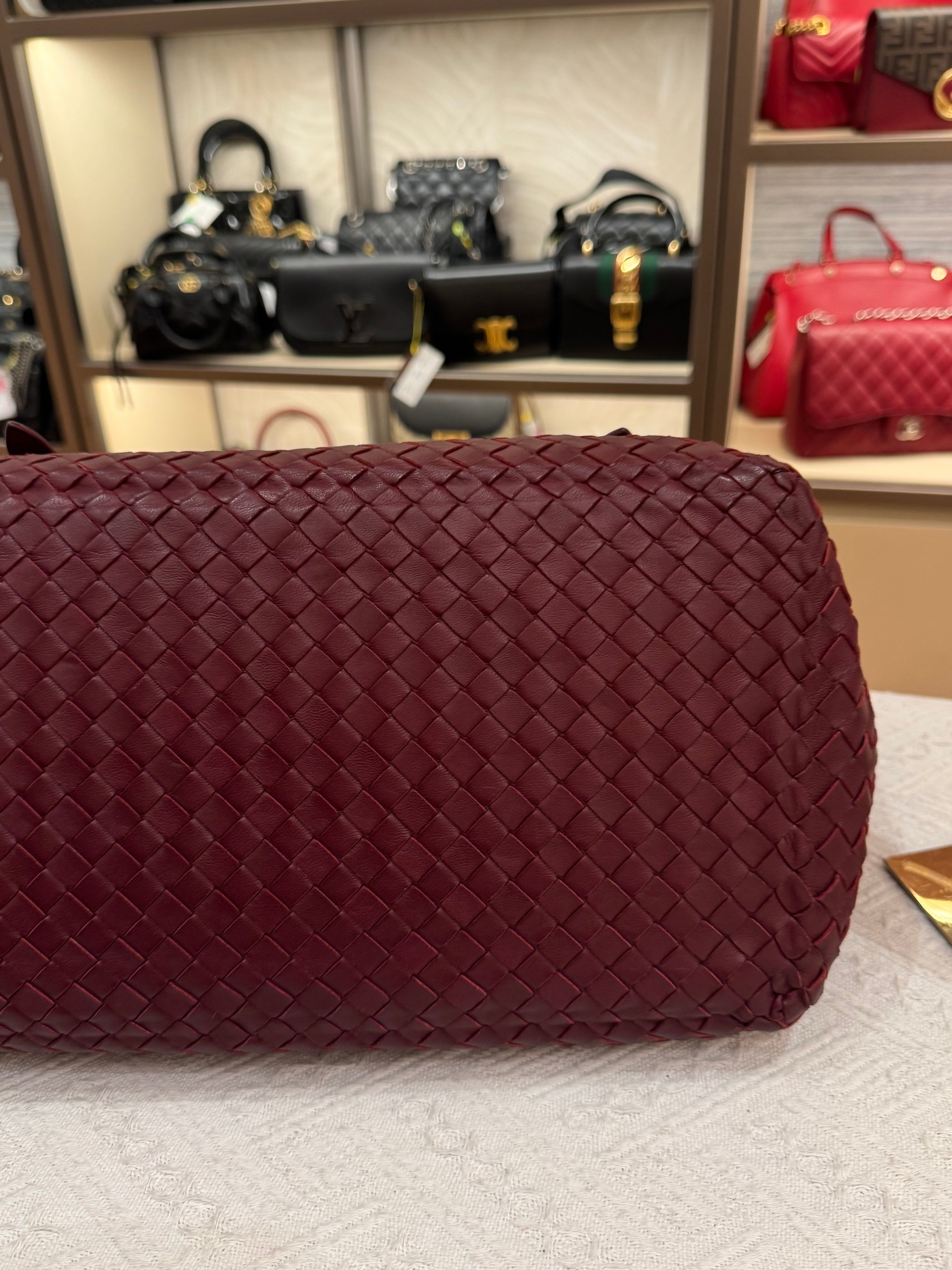Bottega Veneta Cesta Small Tote Barolo