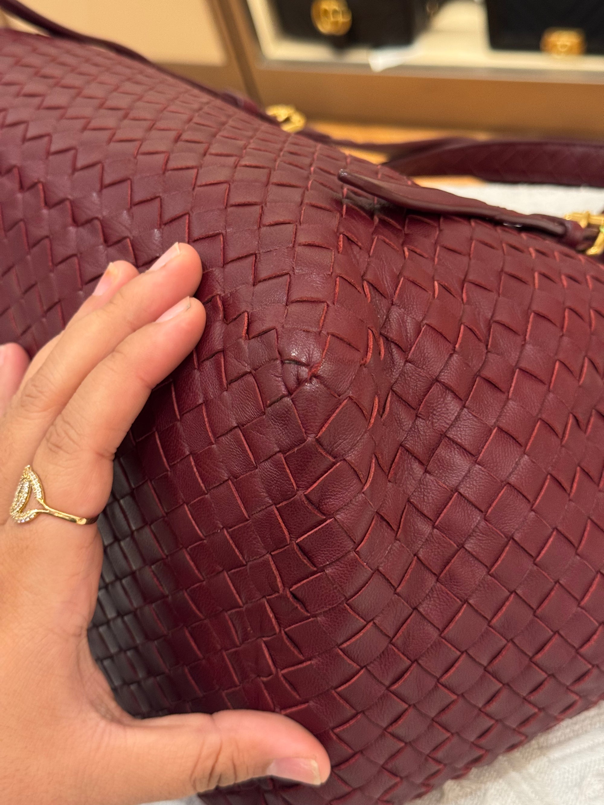 Bottega Veneta Cesta Small Tote Barolo