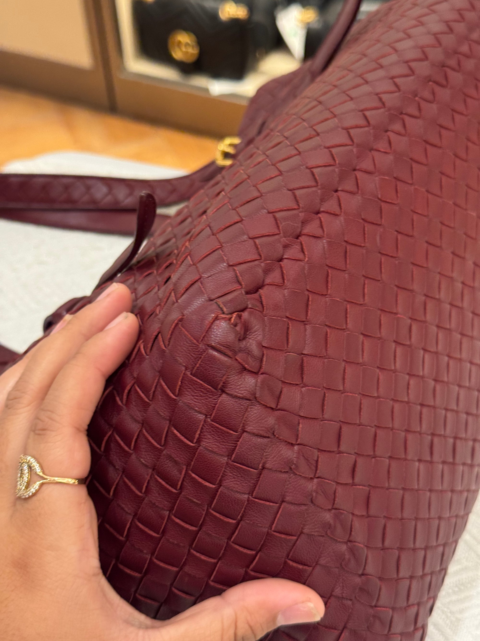 Bottega Veneta Cesta Small Tote Barolo
