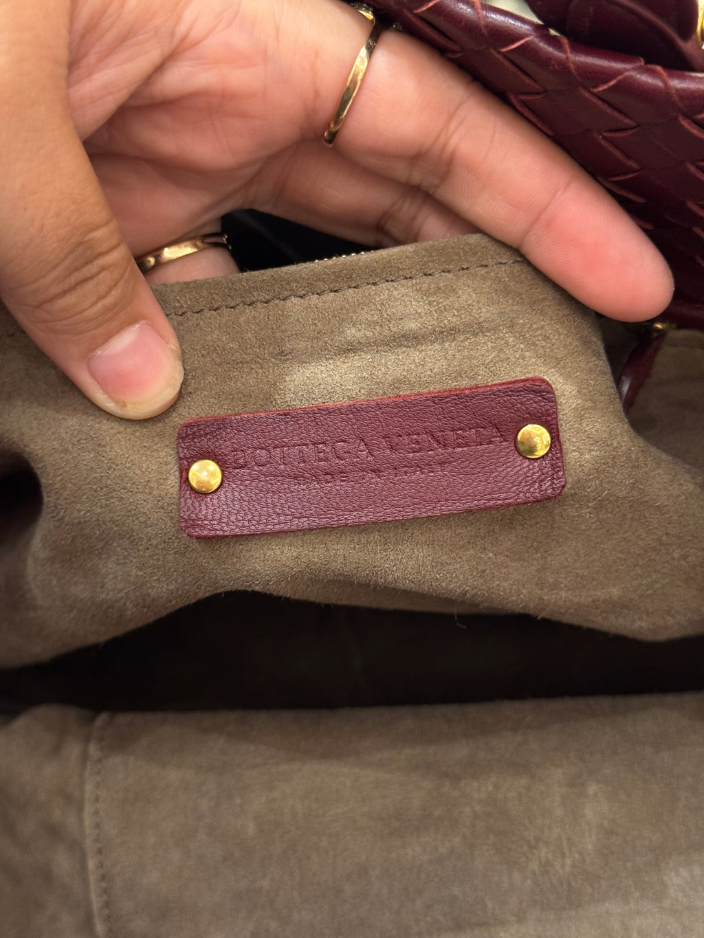 Bottega Veneta Cesta Small Tote Barolo