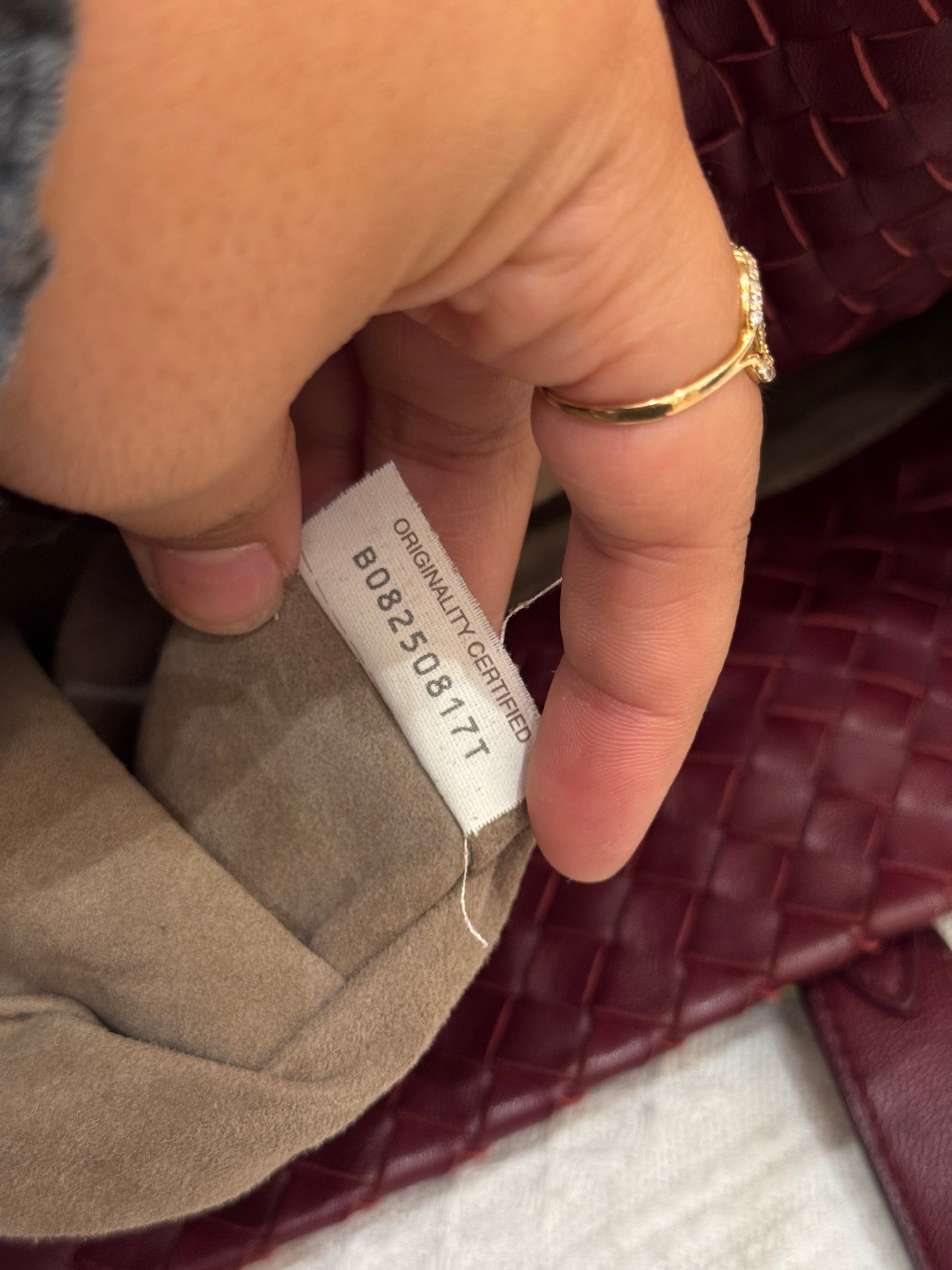 Bottega Veneta Cesta Small Tote Barolo